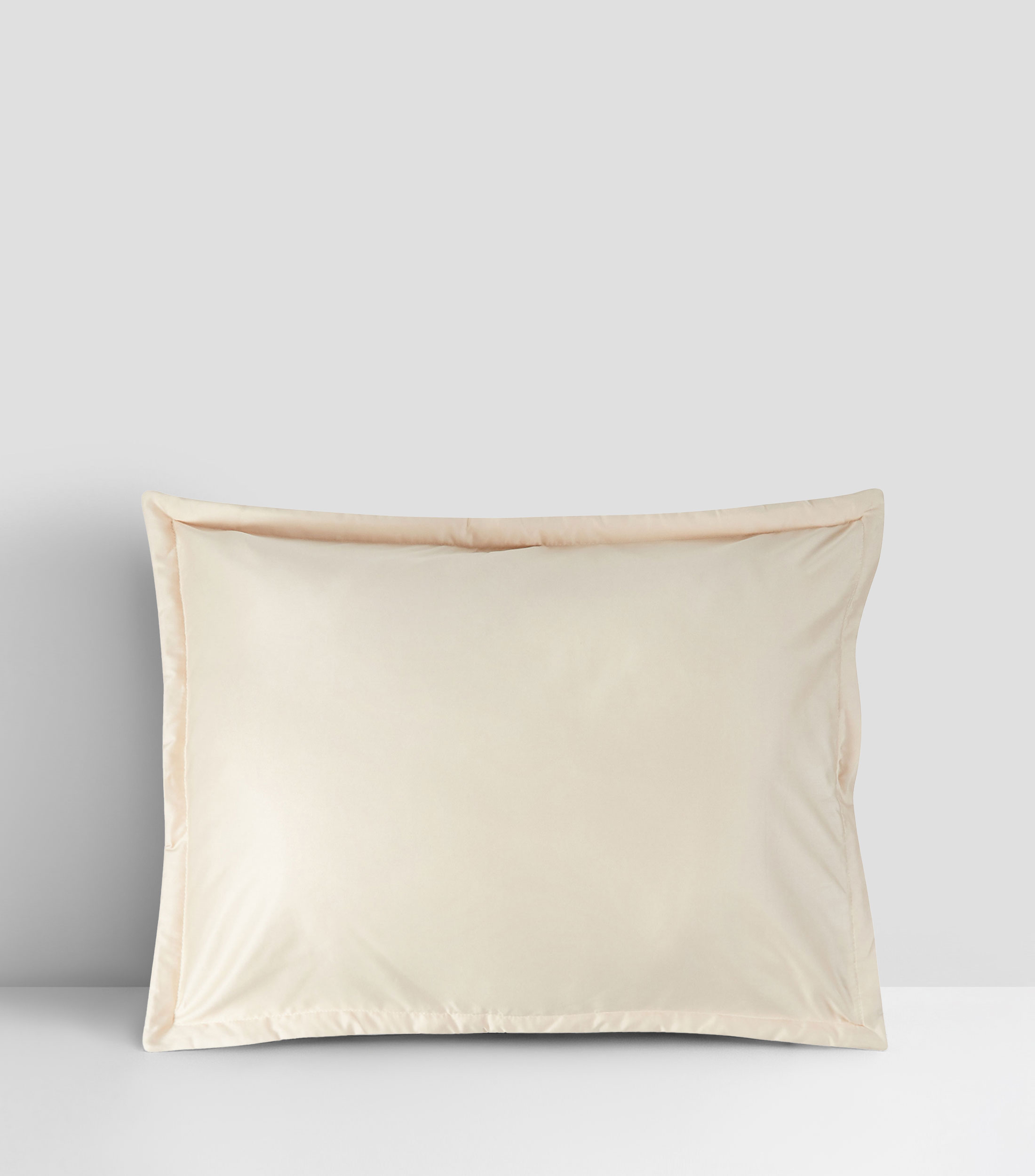 Funda para Almohada Estándar en Algodón Marfil