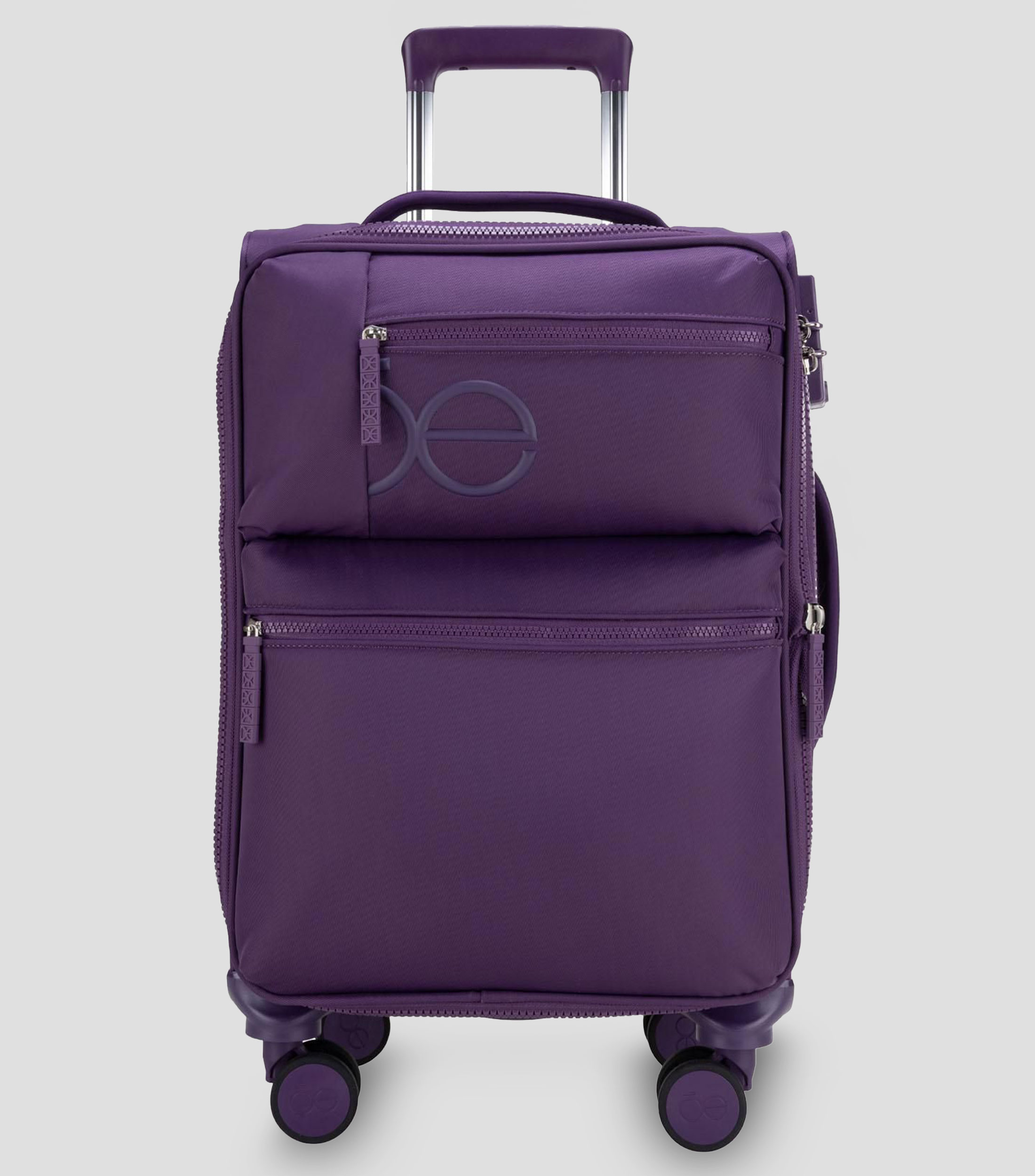 Maleta de viaje vertical 10 Kg Morado