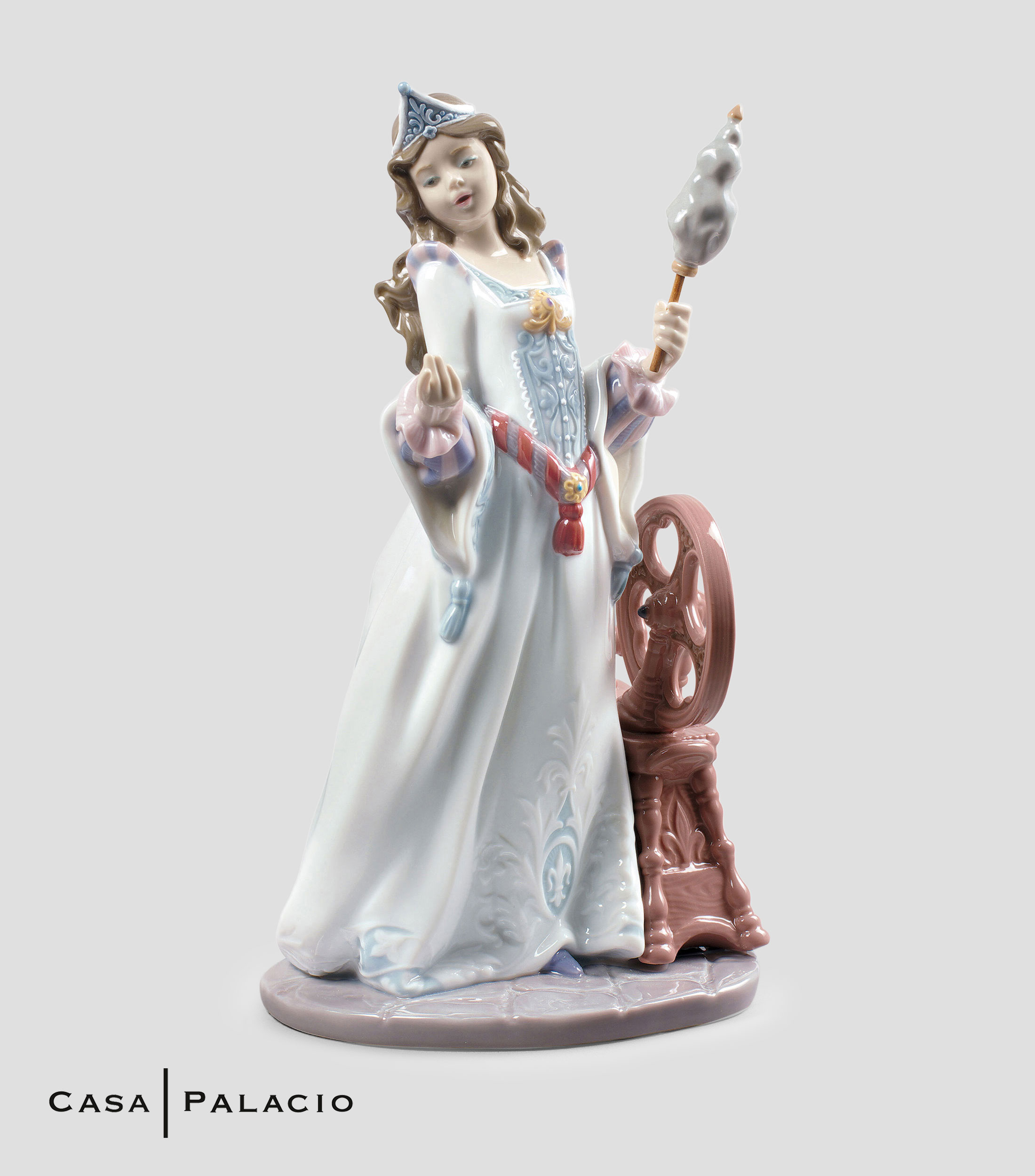 Figura La Bella Durmiente en porcelana