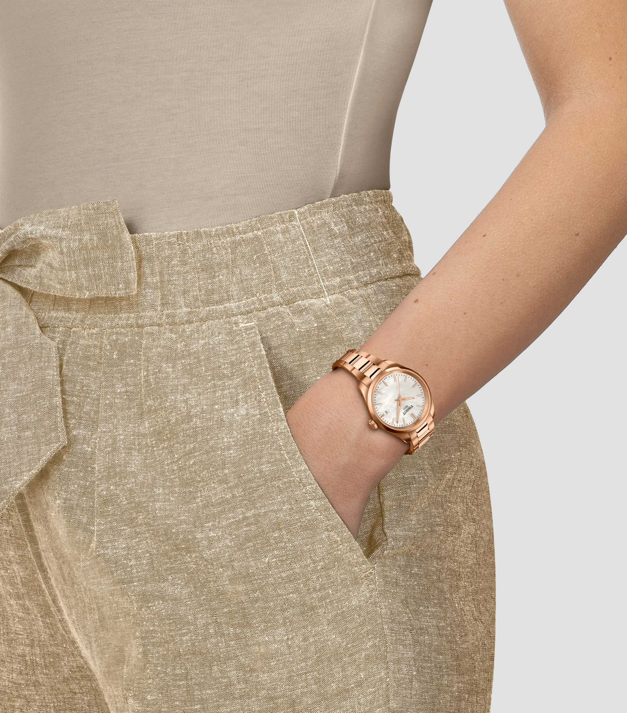 Reloj para Mujer PR 100 casual color Oro Rosa