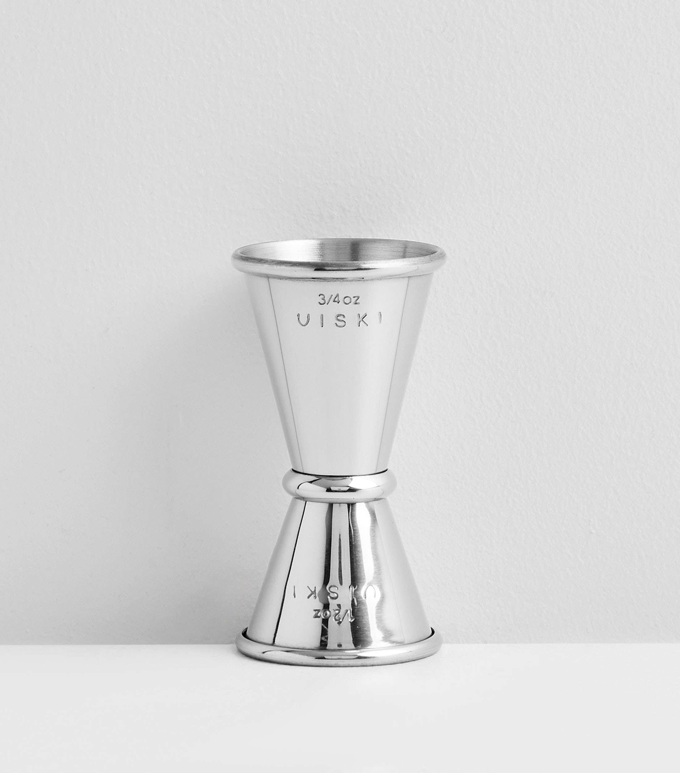 Dosificador Jigger japonés plateado