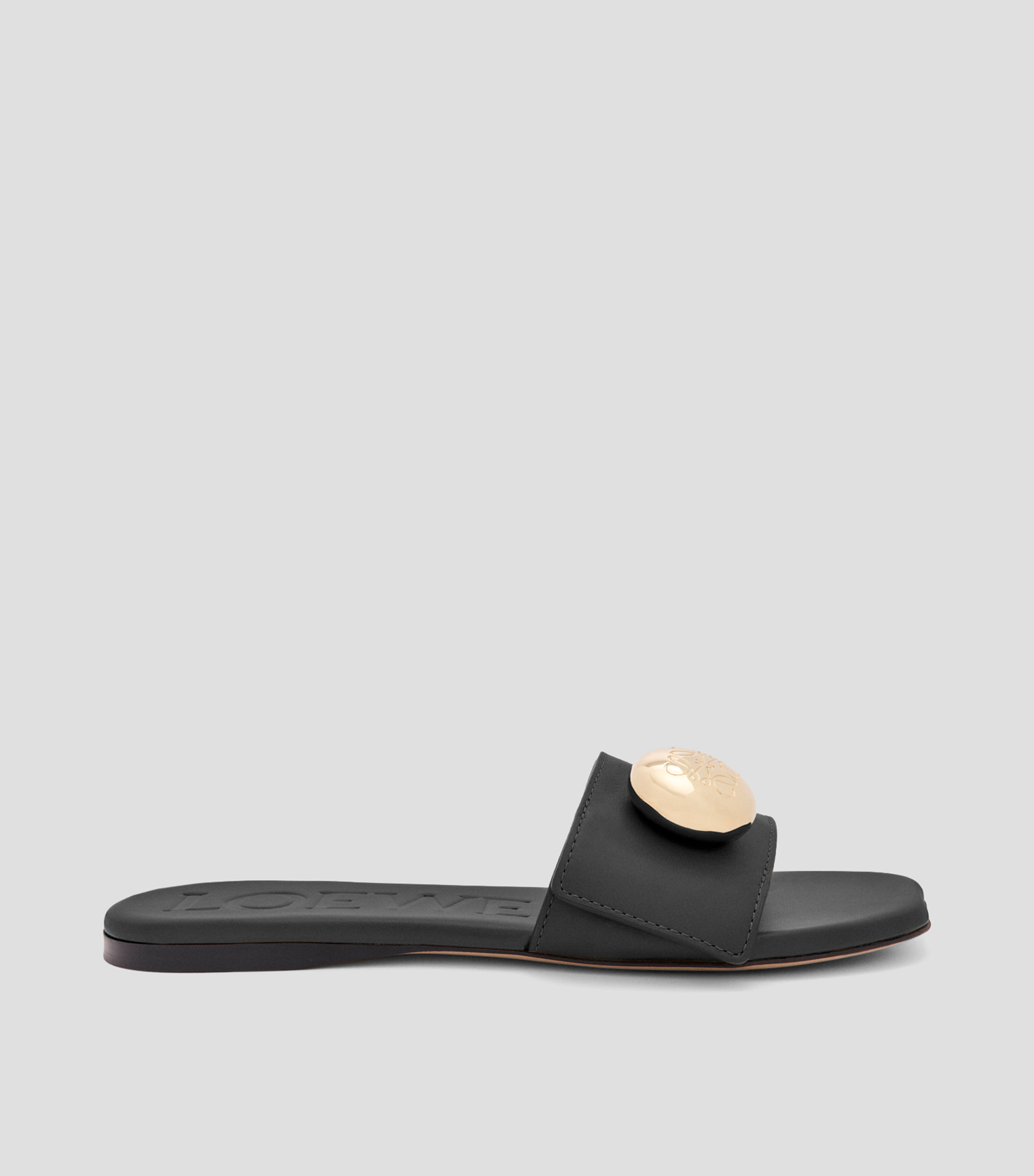 Sandalias planas Pebble Slide Mujer
