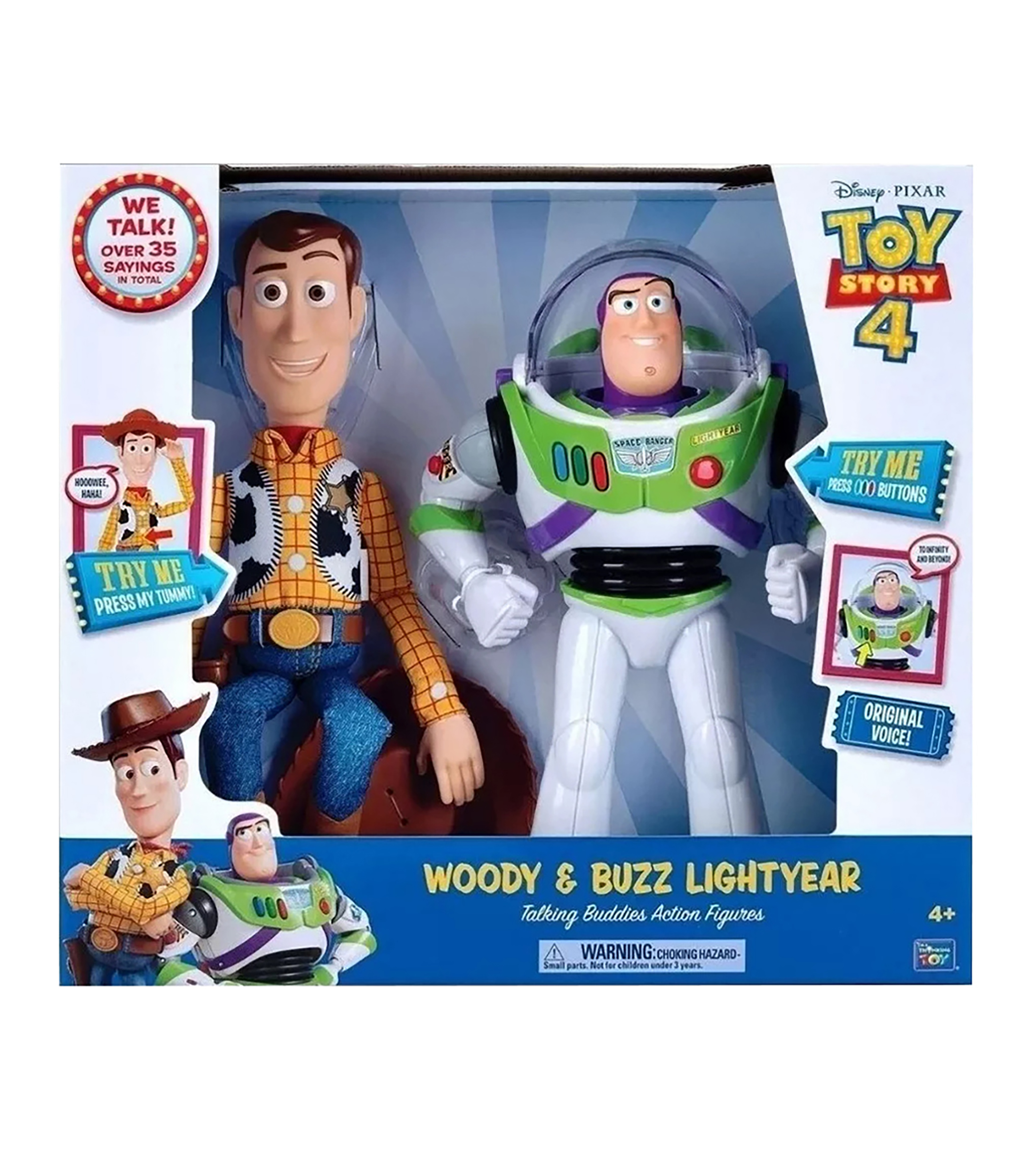 Buzz lightyear y woody amigos interactivos costco shop