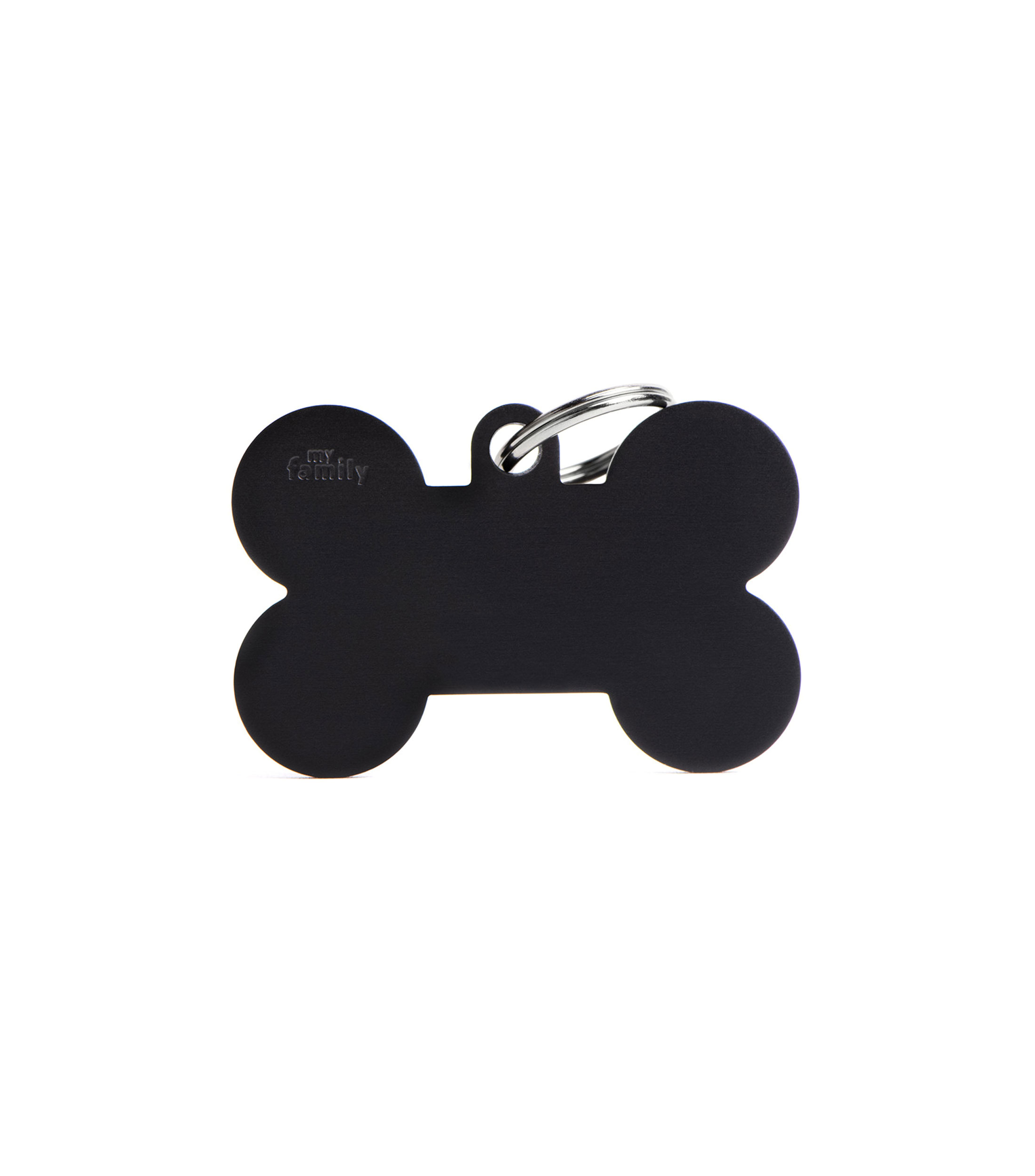 Placa para Mascota Basic Hueso en aluminio