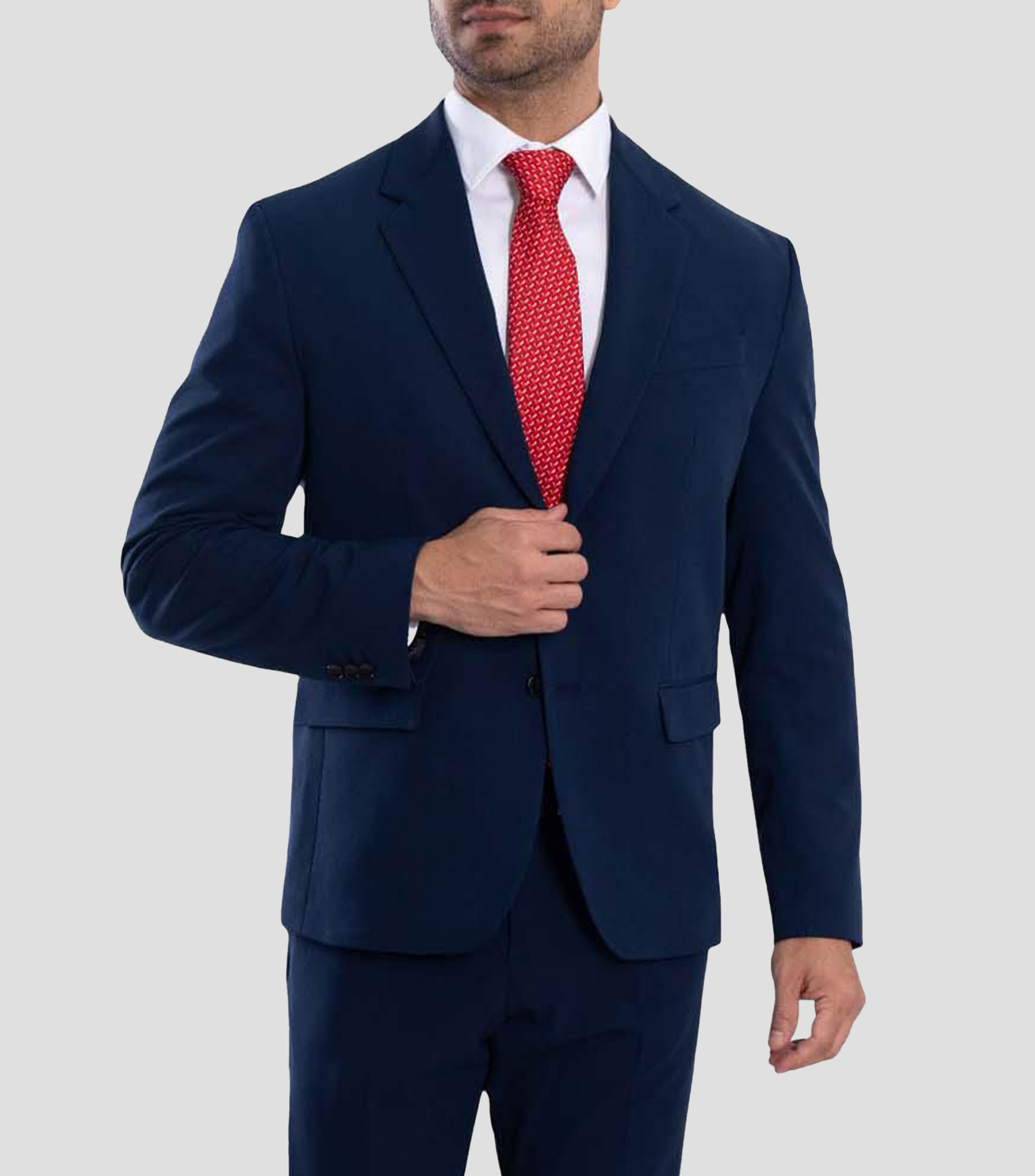 Corbata ancha de seda con estampado Chiles de México