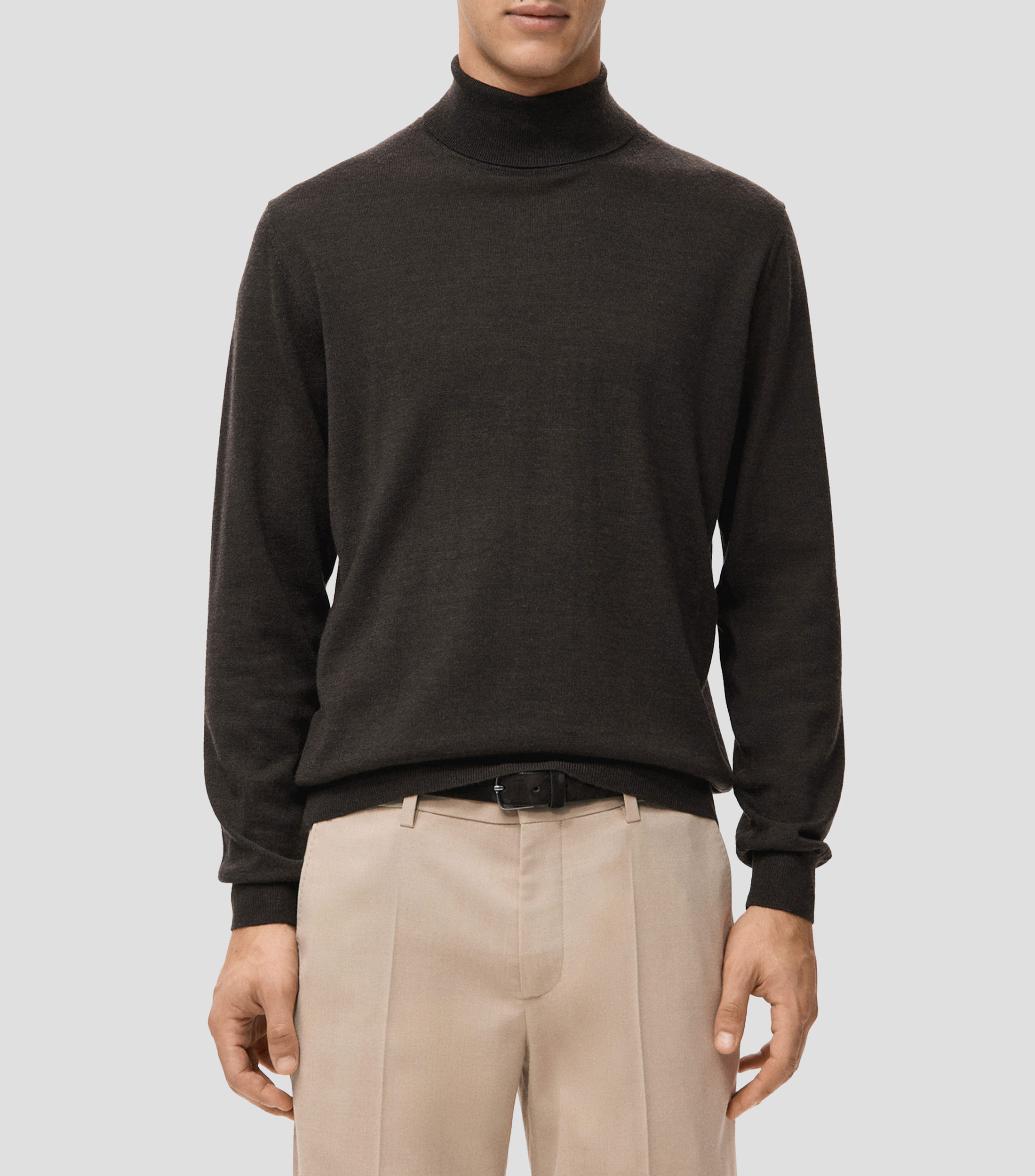 Suéter cuello alto Hombre