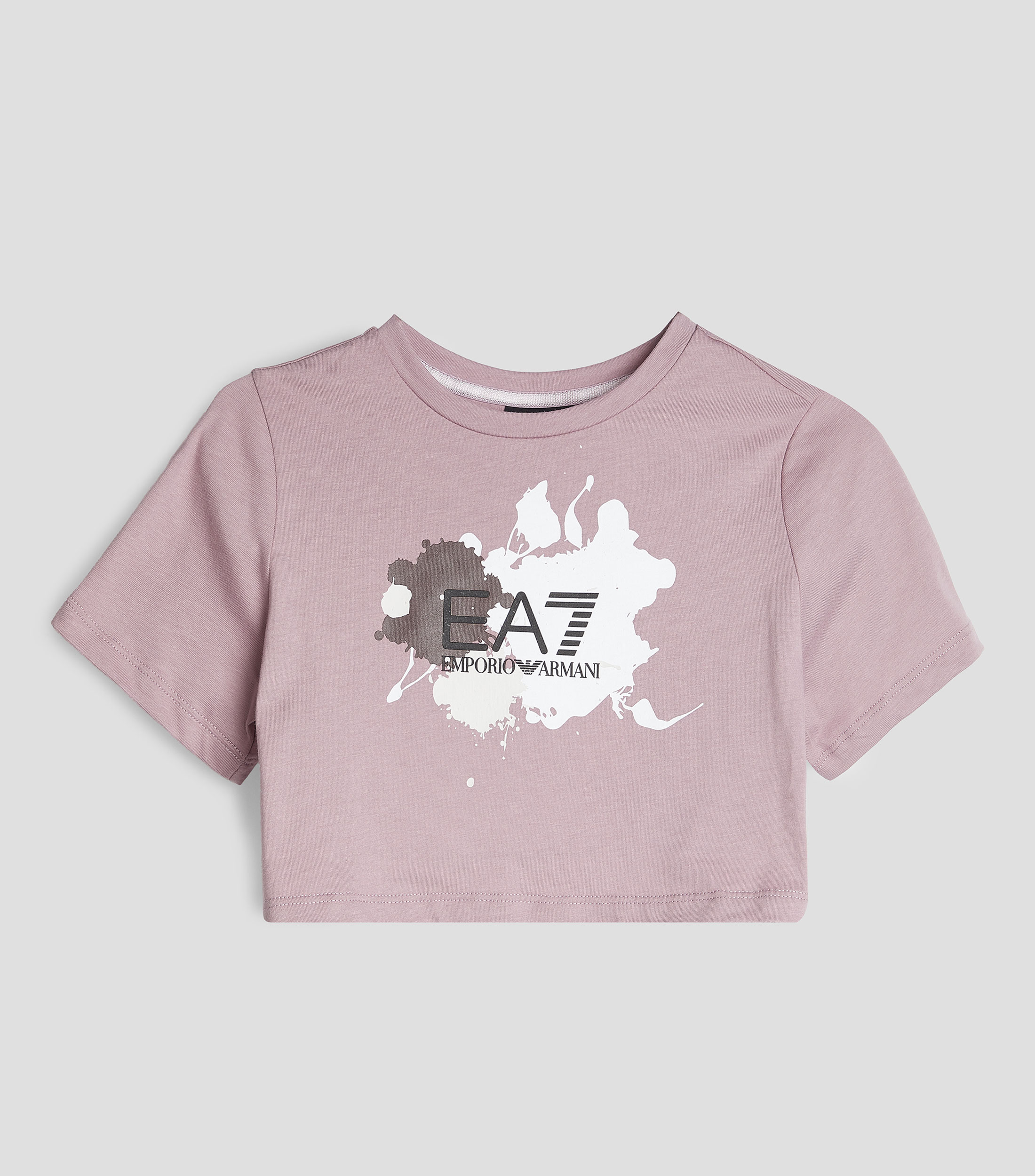 Playera estampada de manga corta Niña