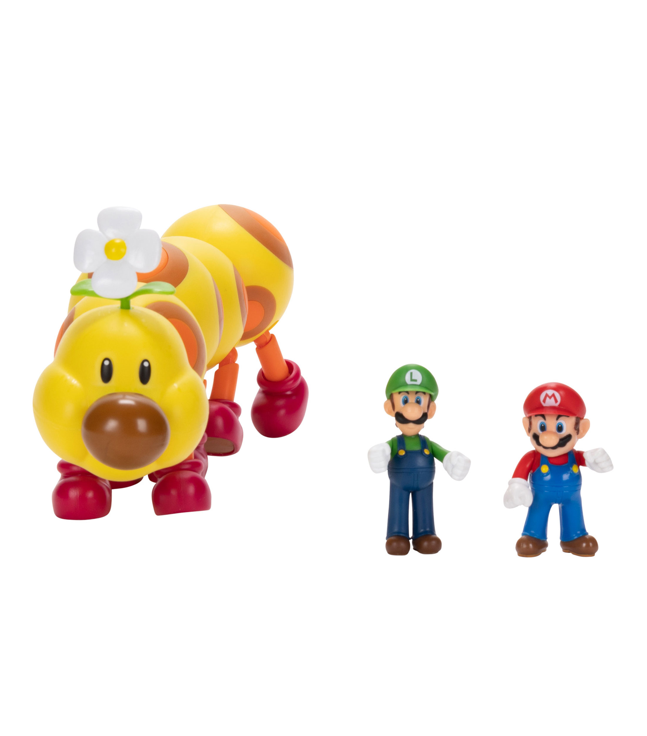 Playset Super Mario: Soda Jungle Wiggler, Mario & Luigi