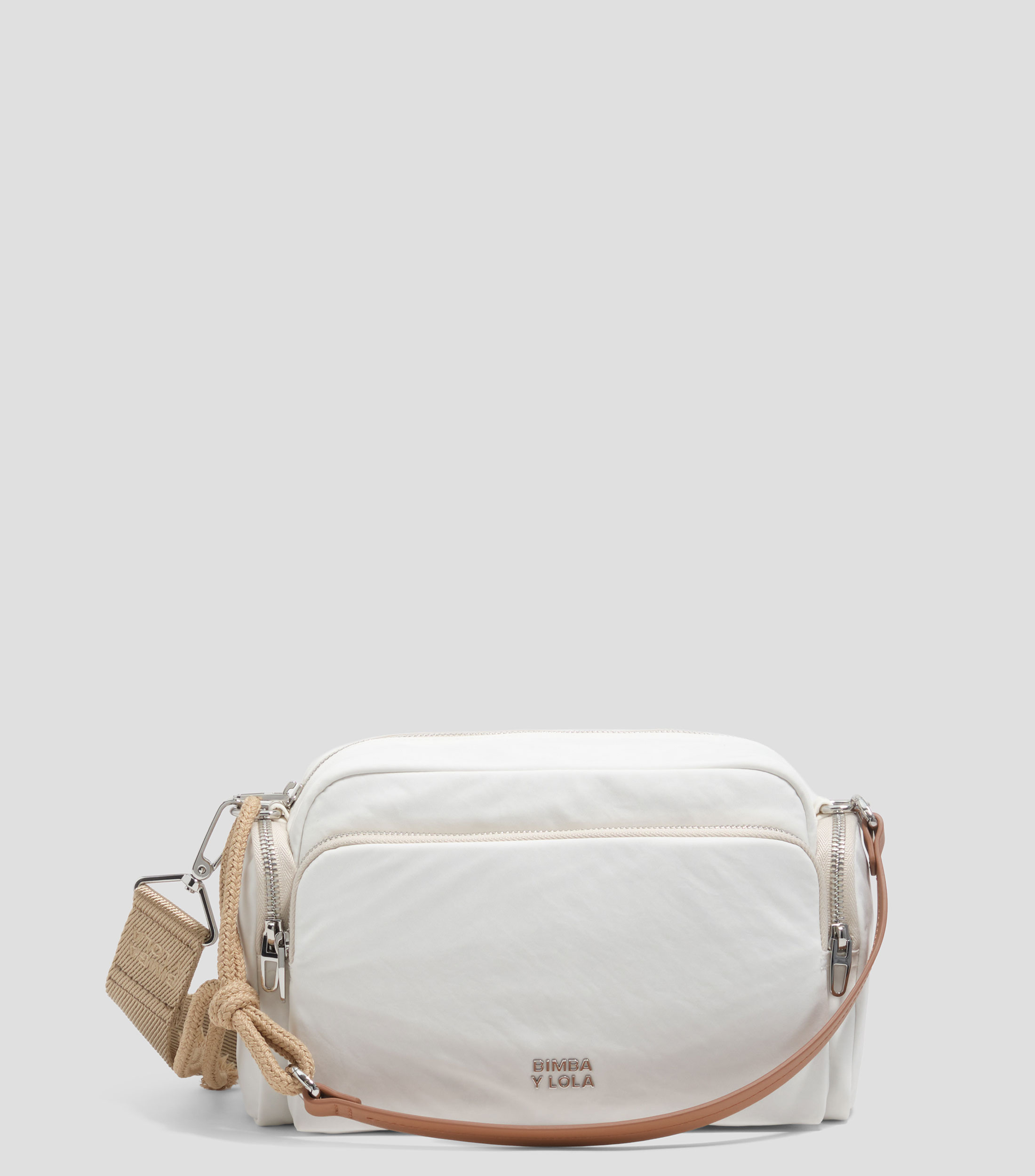 Bolsa Crossbody Pocket mediana lisa Mujer
