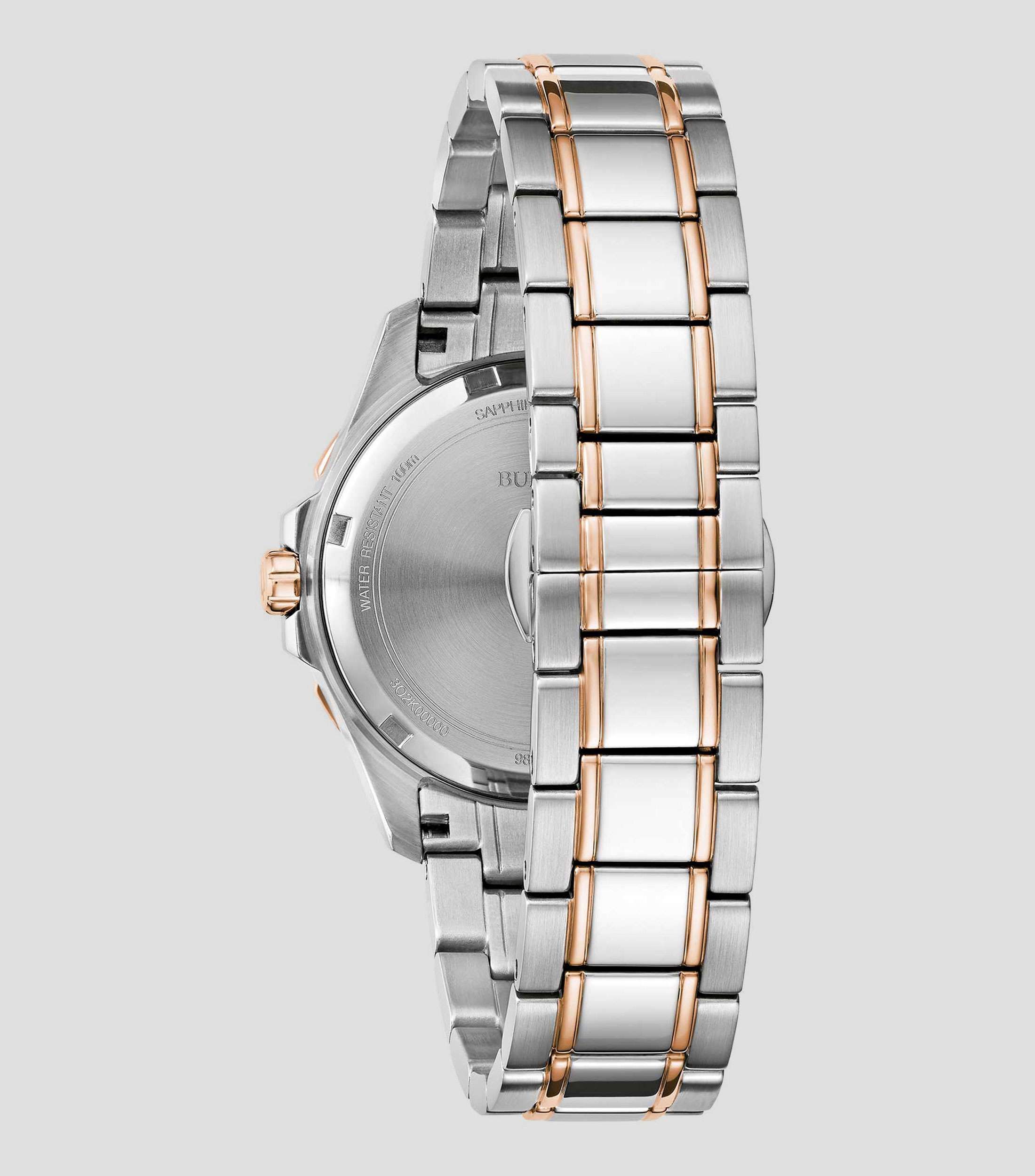 Reloj para mujer Marine Star Casual, Plateado, Oro rosa