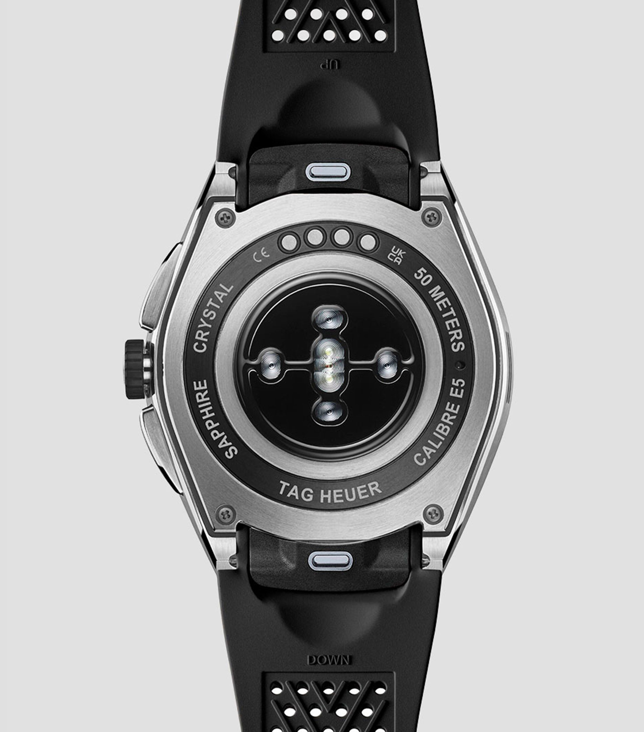 Reloj para hombre Connected Casual Plateado, Negro, Blanco
