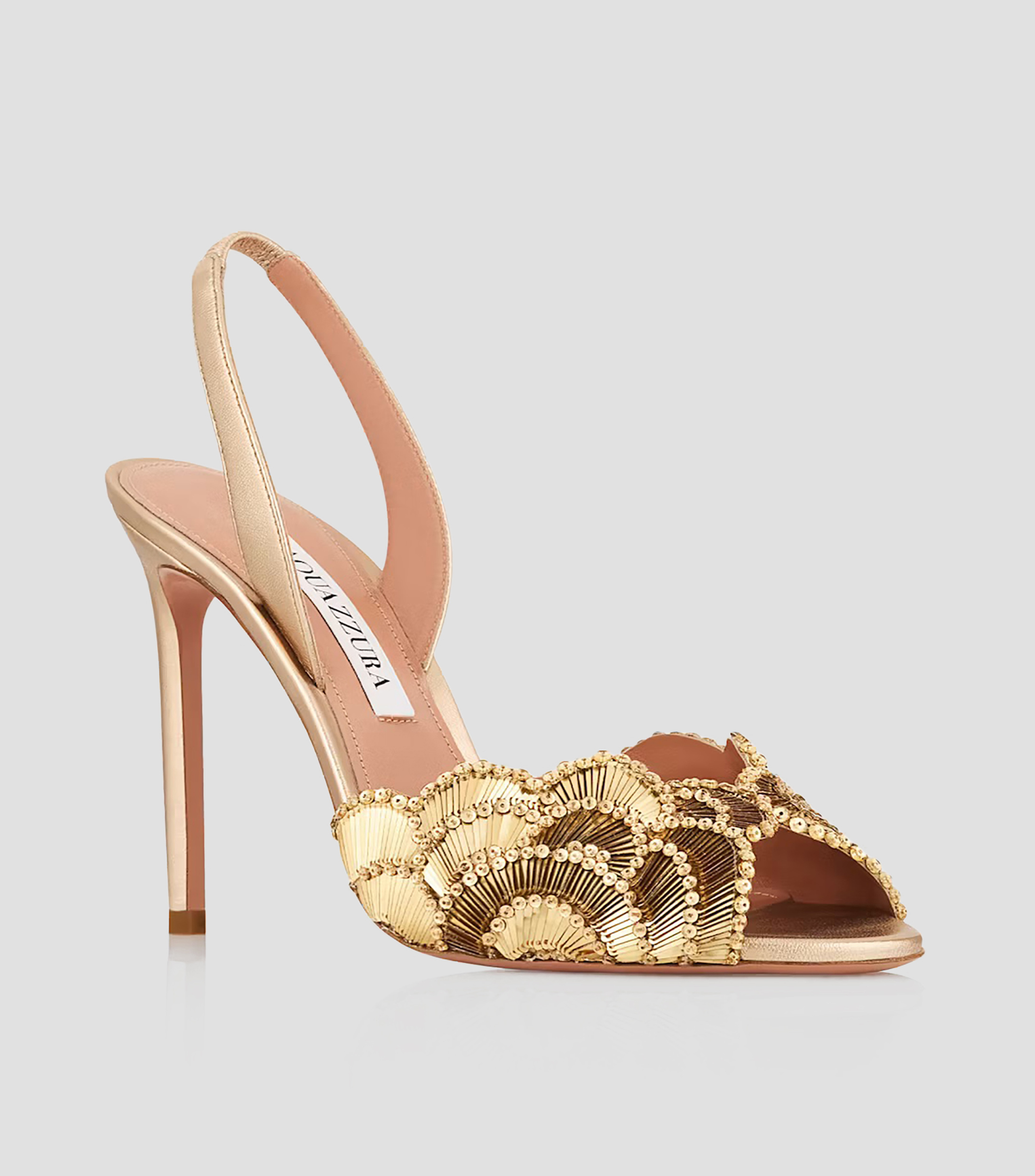 Sandalias de tacón alto de aguja Mujer