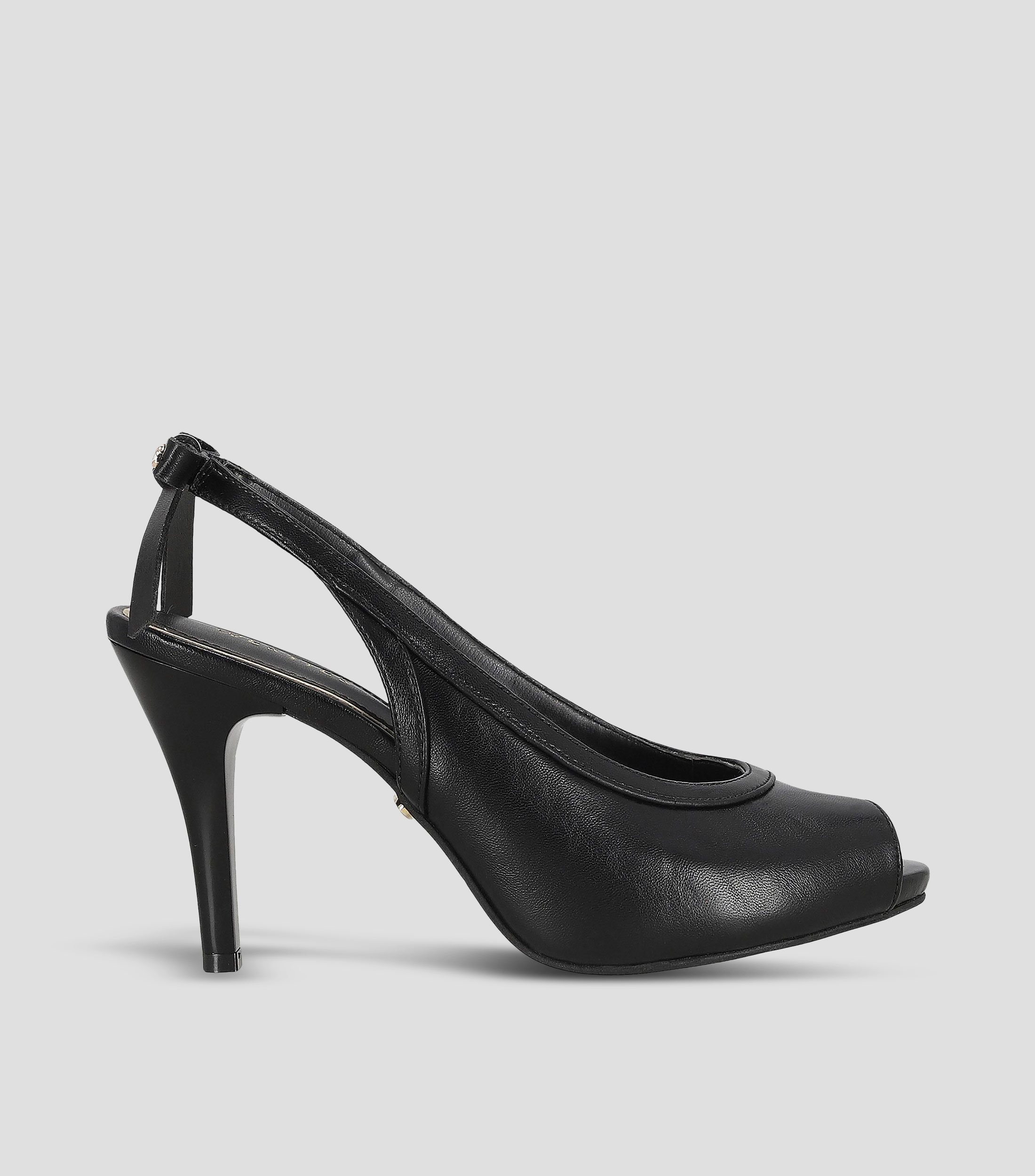 Zapatillas casuales tacón alto de aguja lisas Mujer