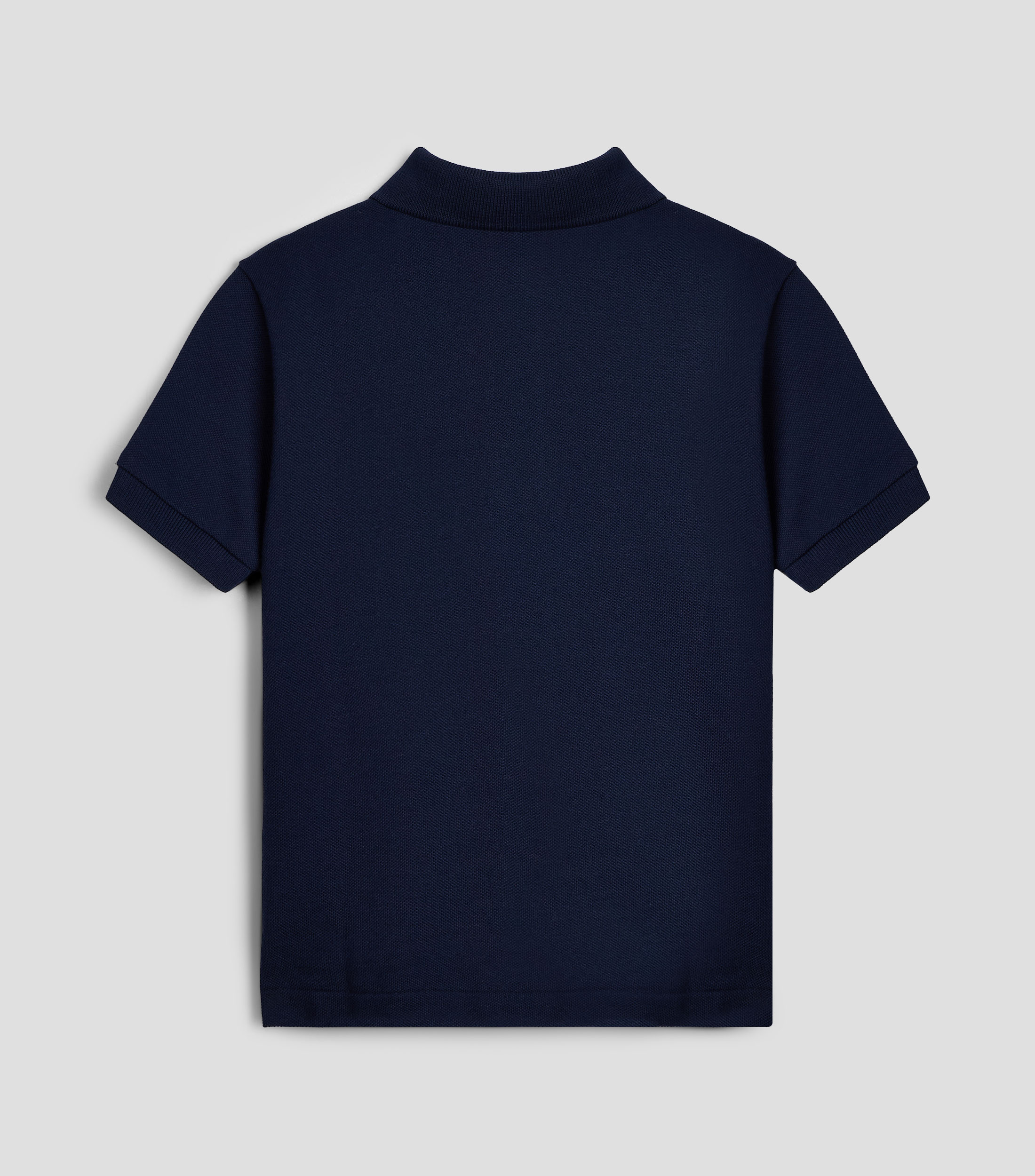 Playera tipo polo manga corta lisa Niño
