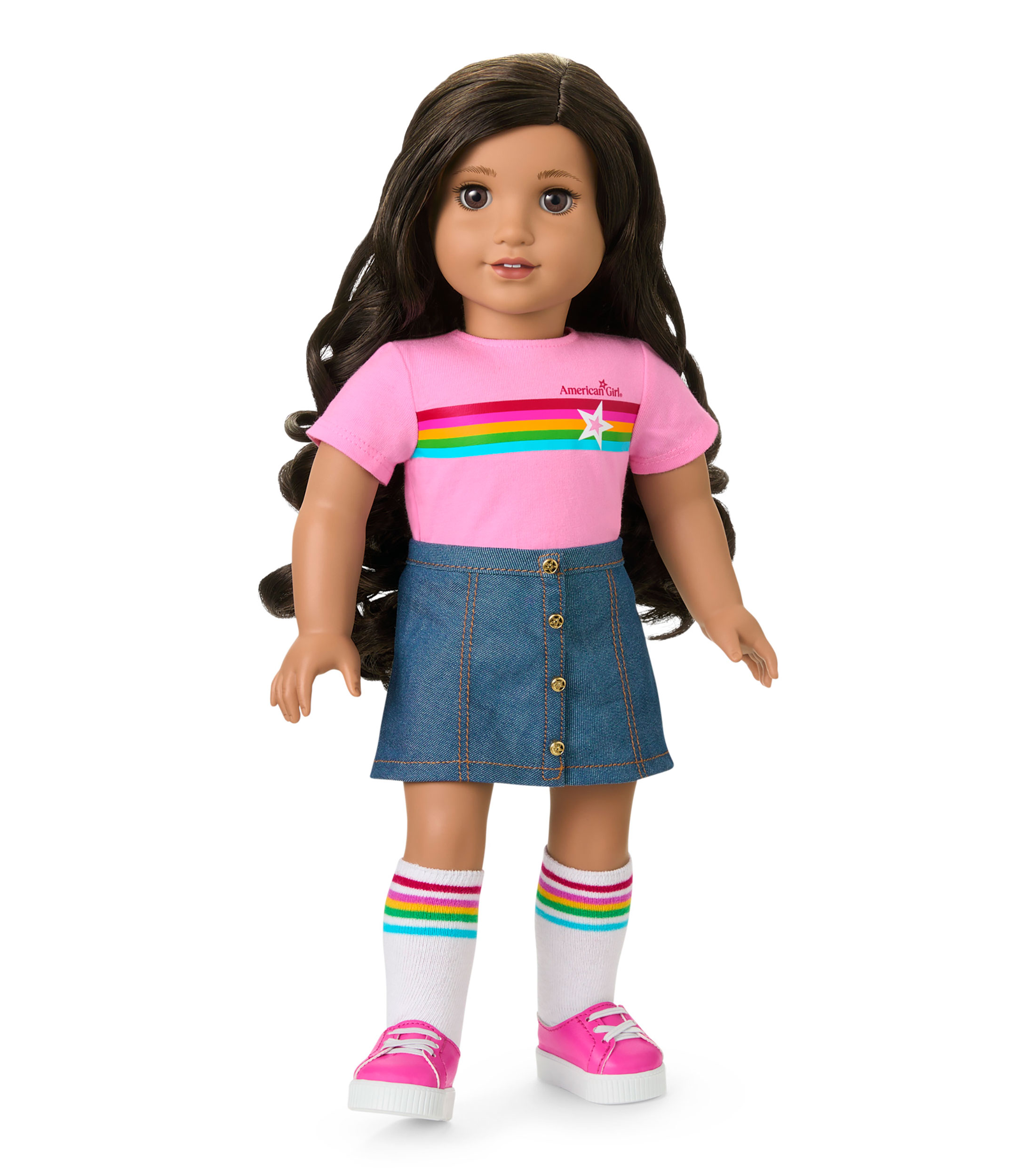 Muñeca Truly Me cabello pelinegra con caireles
