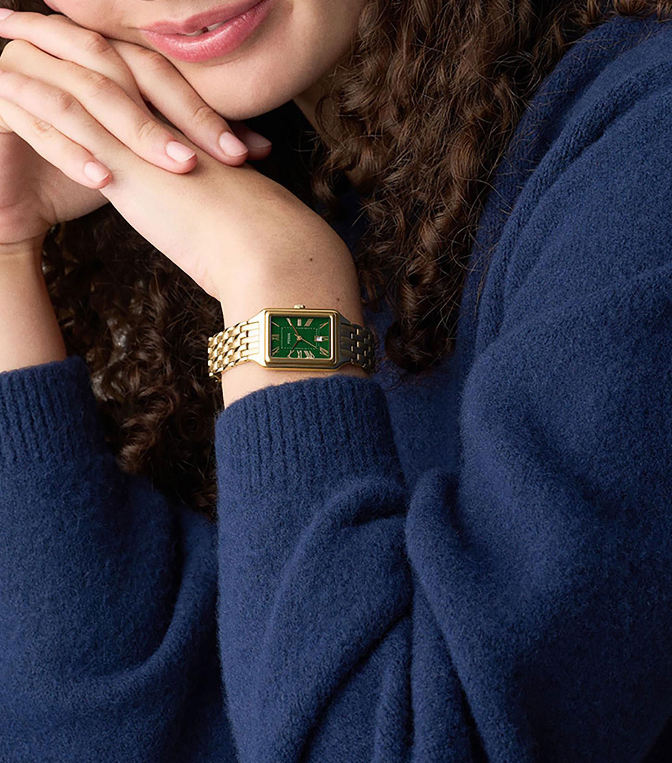 Reloj para mujer Raquel casual dorado