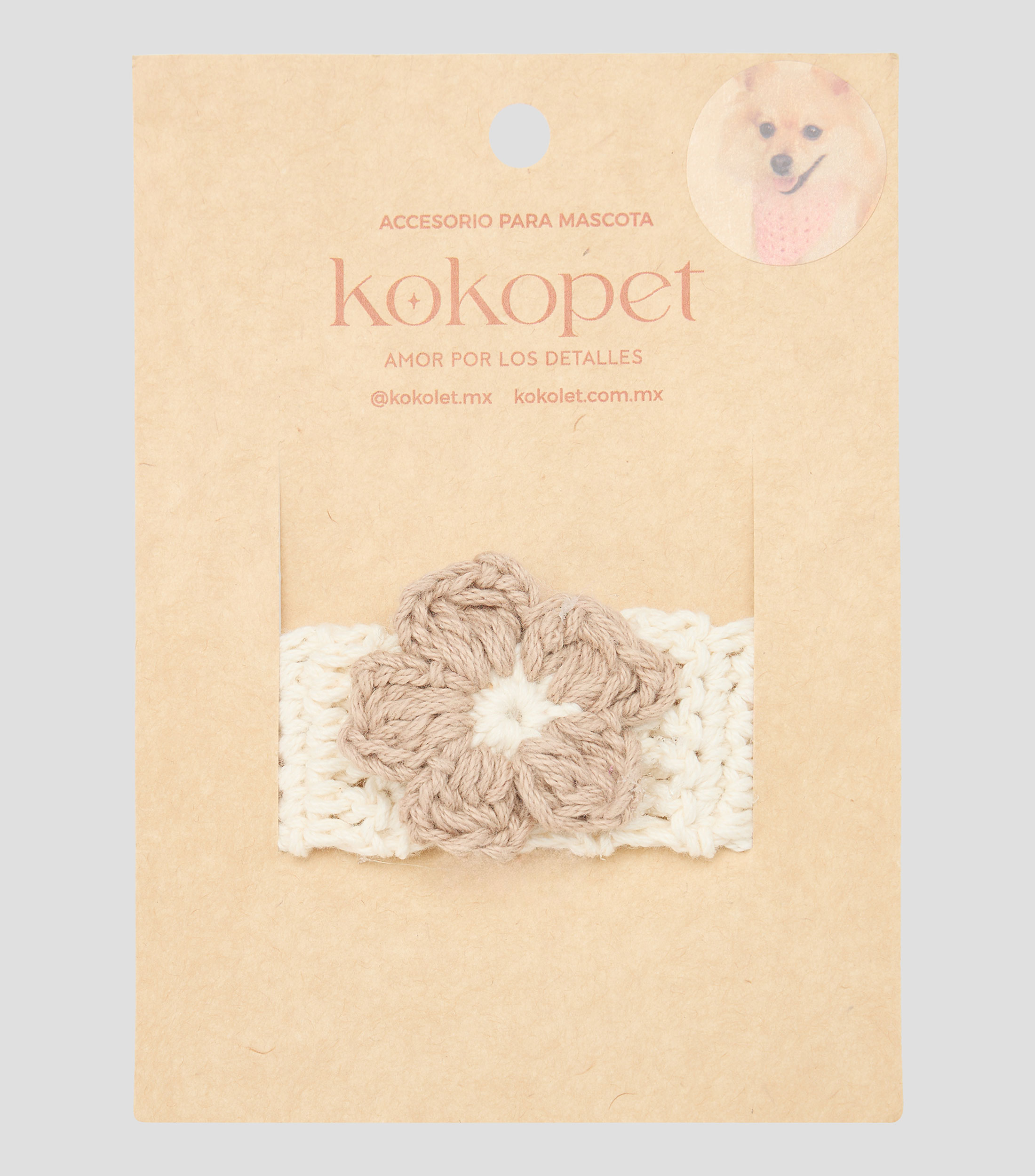 Collar para mascota Varias Flores chico