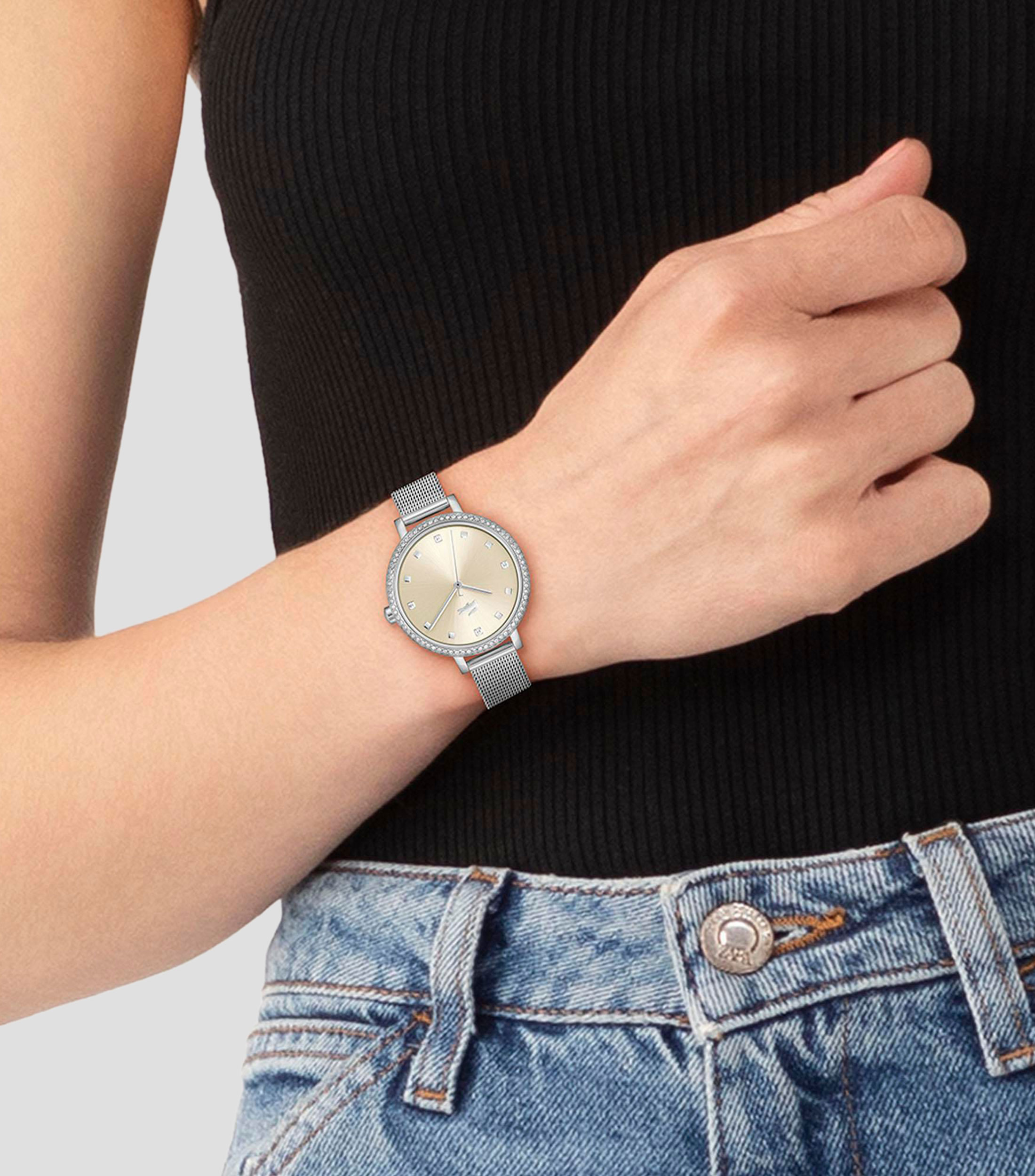 Reloj para Mujer Riga Clásico Dorado, Plateado