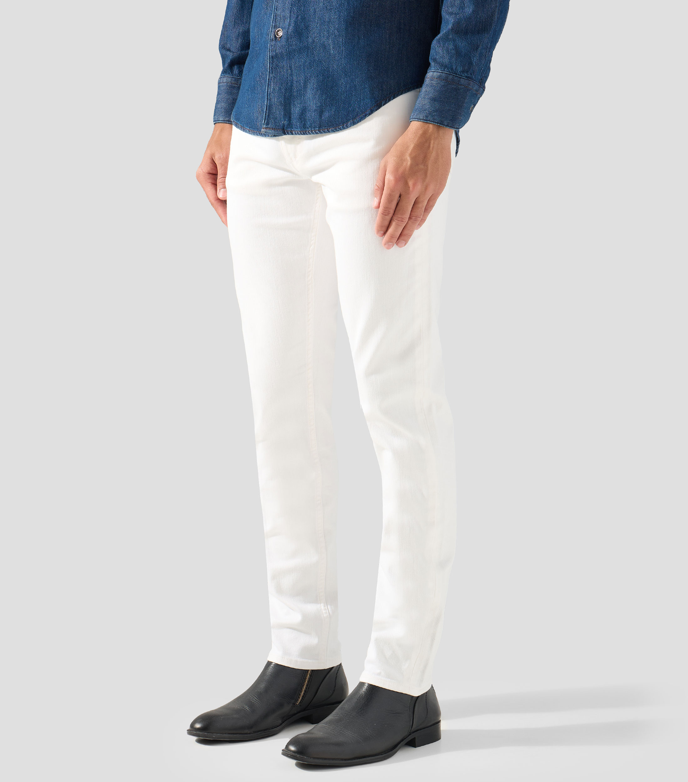 Jeans de corte slim Hombre