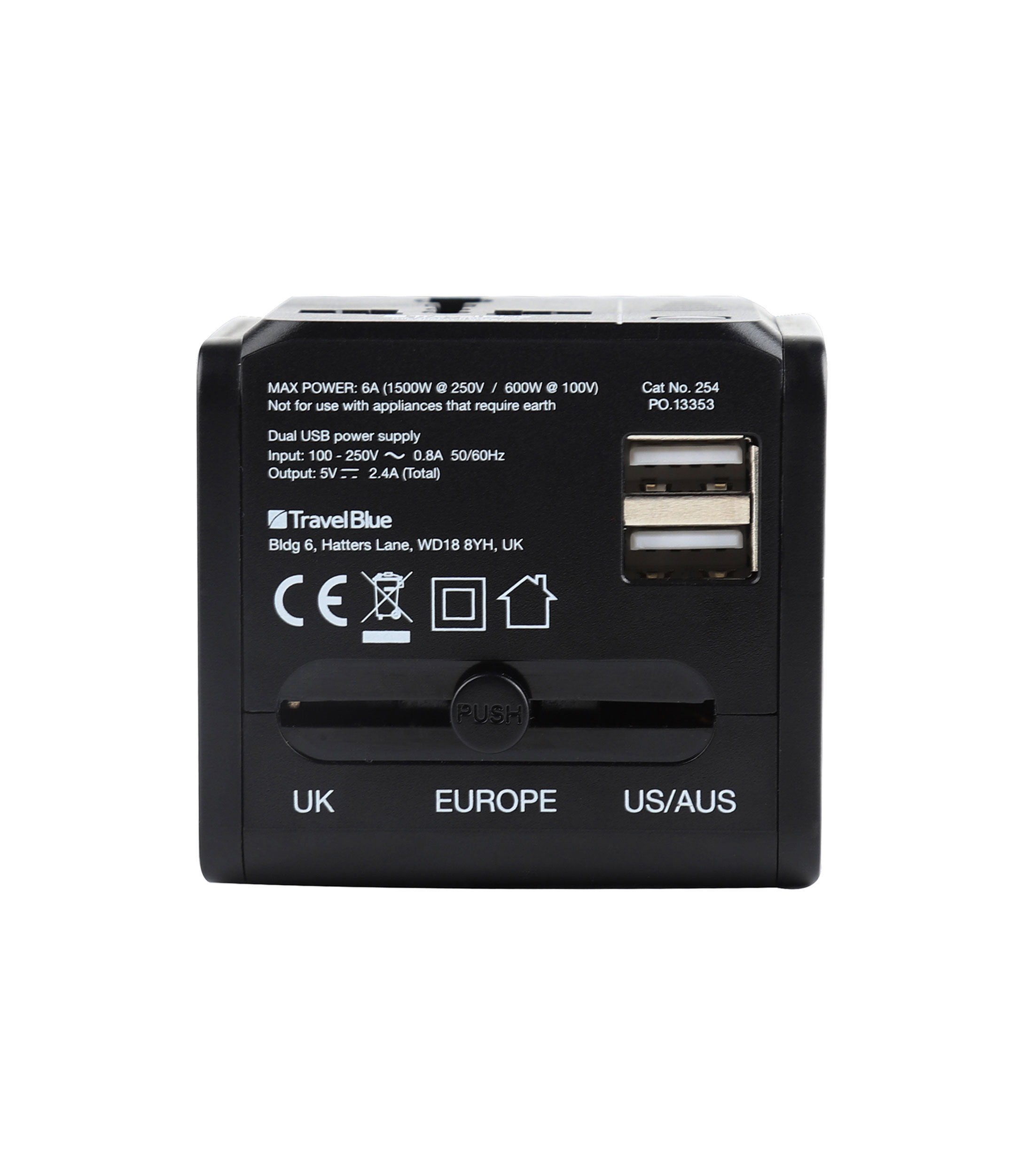 Adaptador Mundial de Viaje