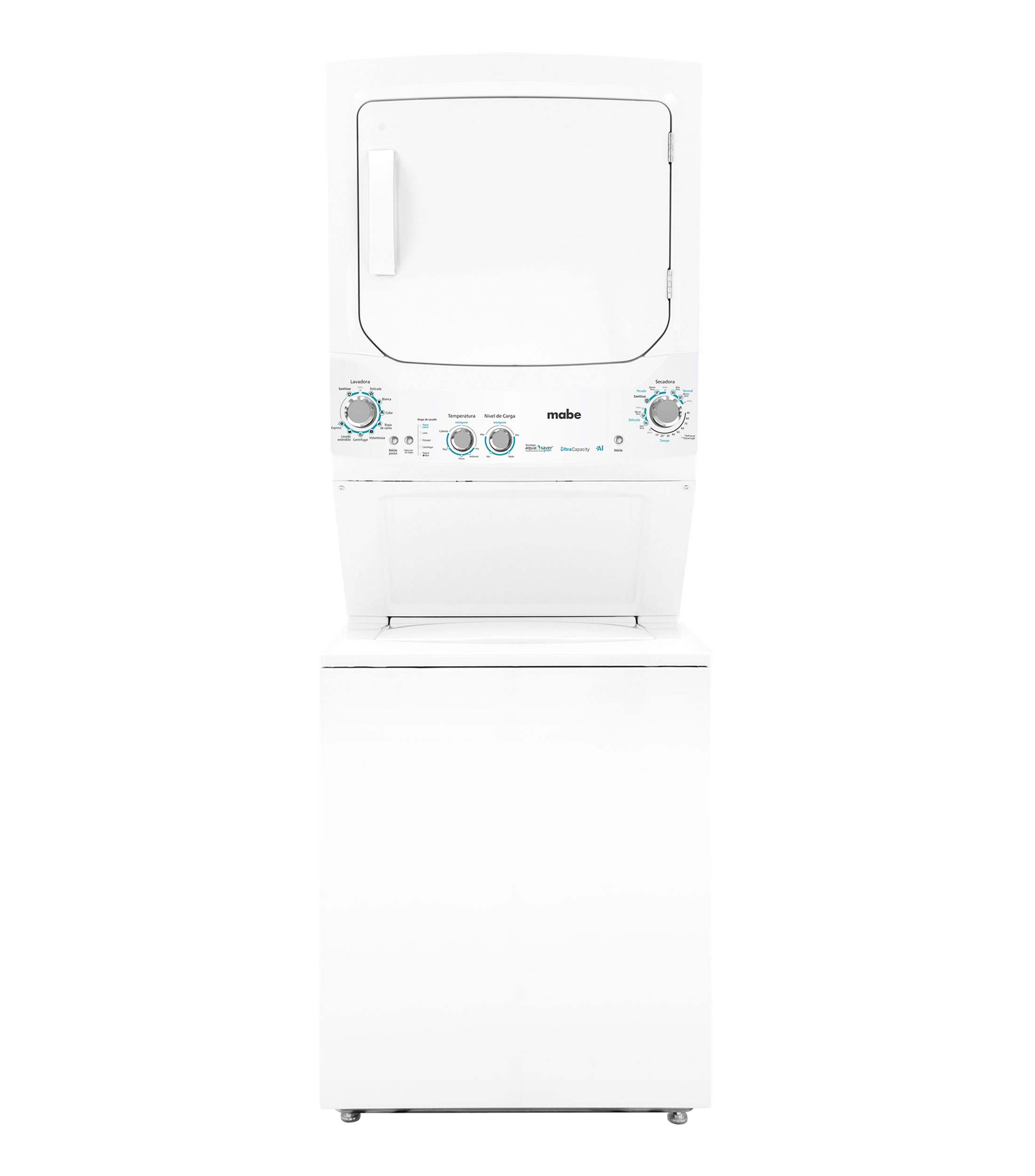 Centro de Lavado Eléctrico de Carga Superior 24 Kg Blanco Mabe