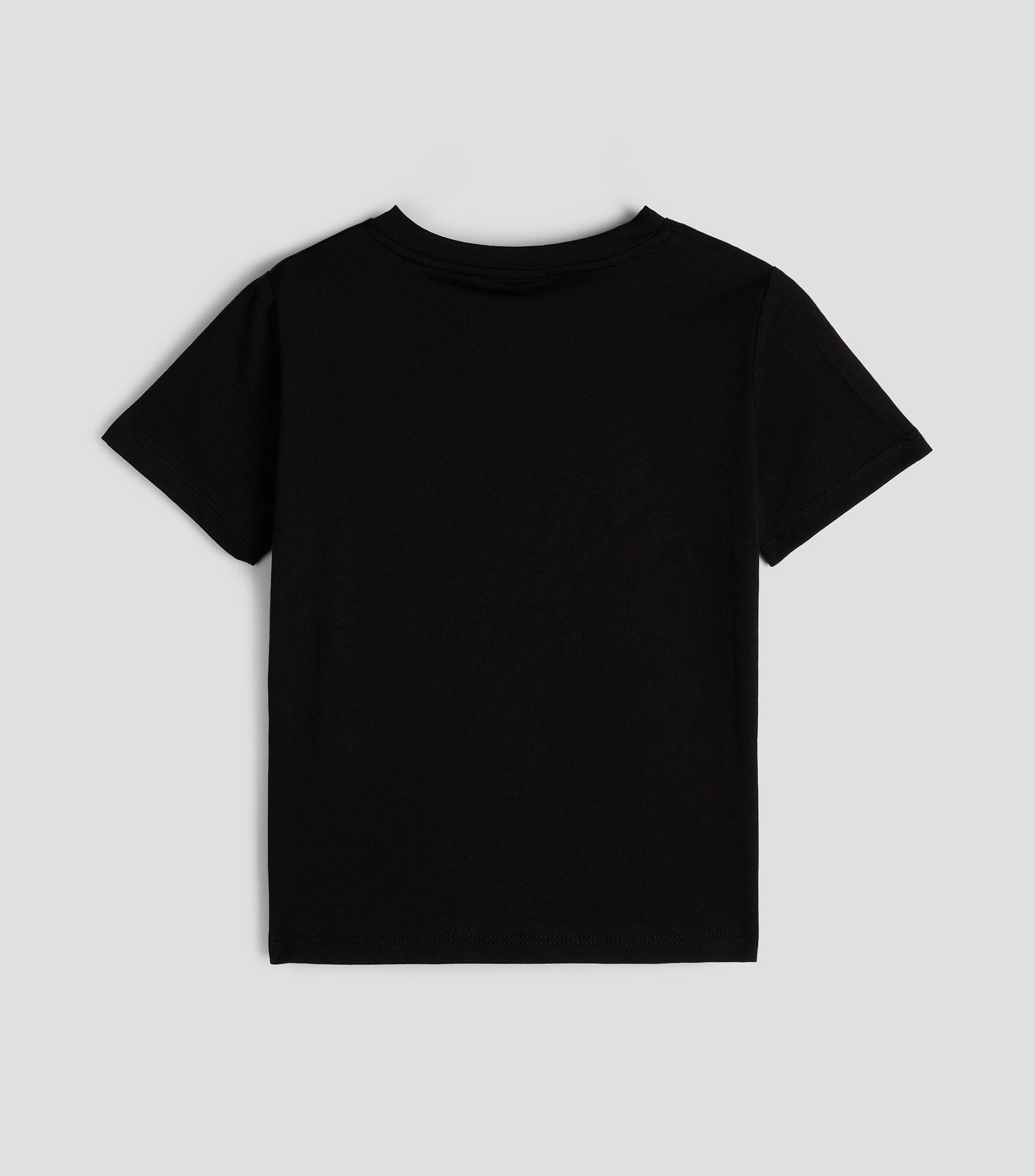 Playera de cuello redondo con manga corta estampada Niño