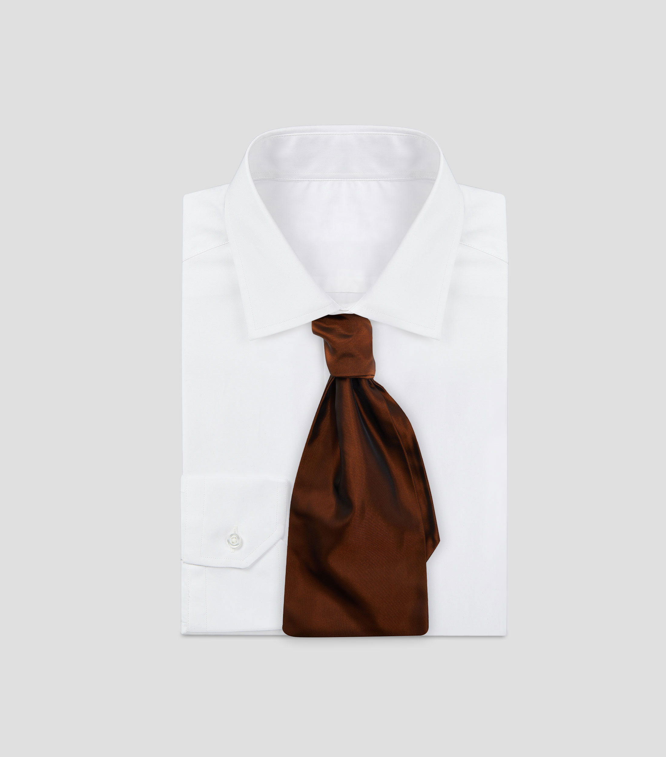 Corbata ancha sumare marrón