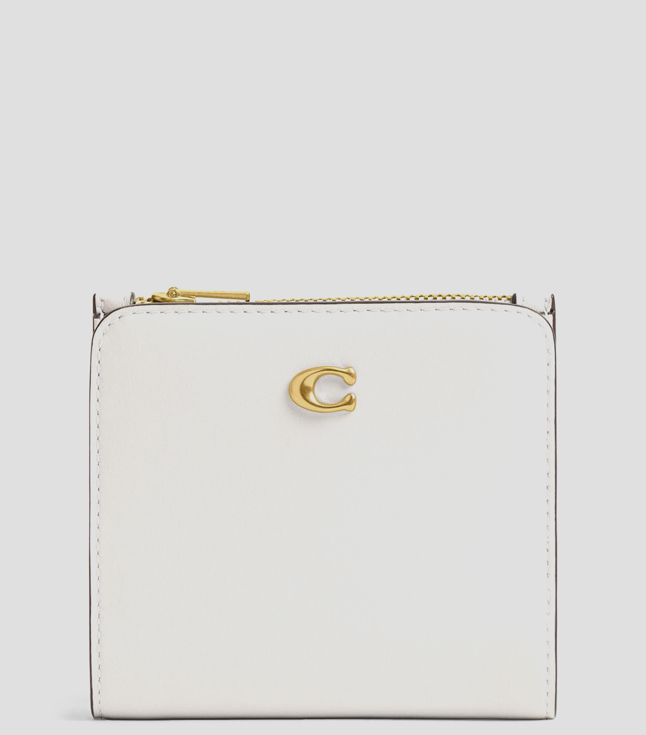 Cartera en piel lisa Mujer