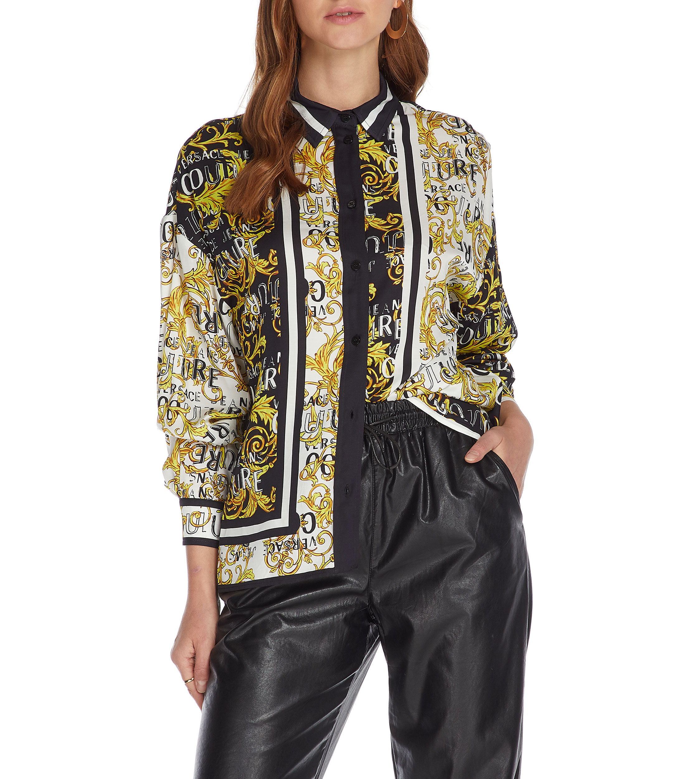 Blusas estilo versace 2025