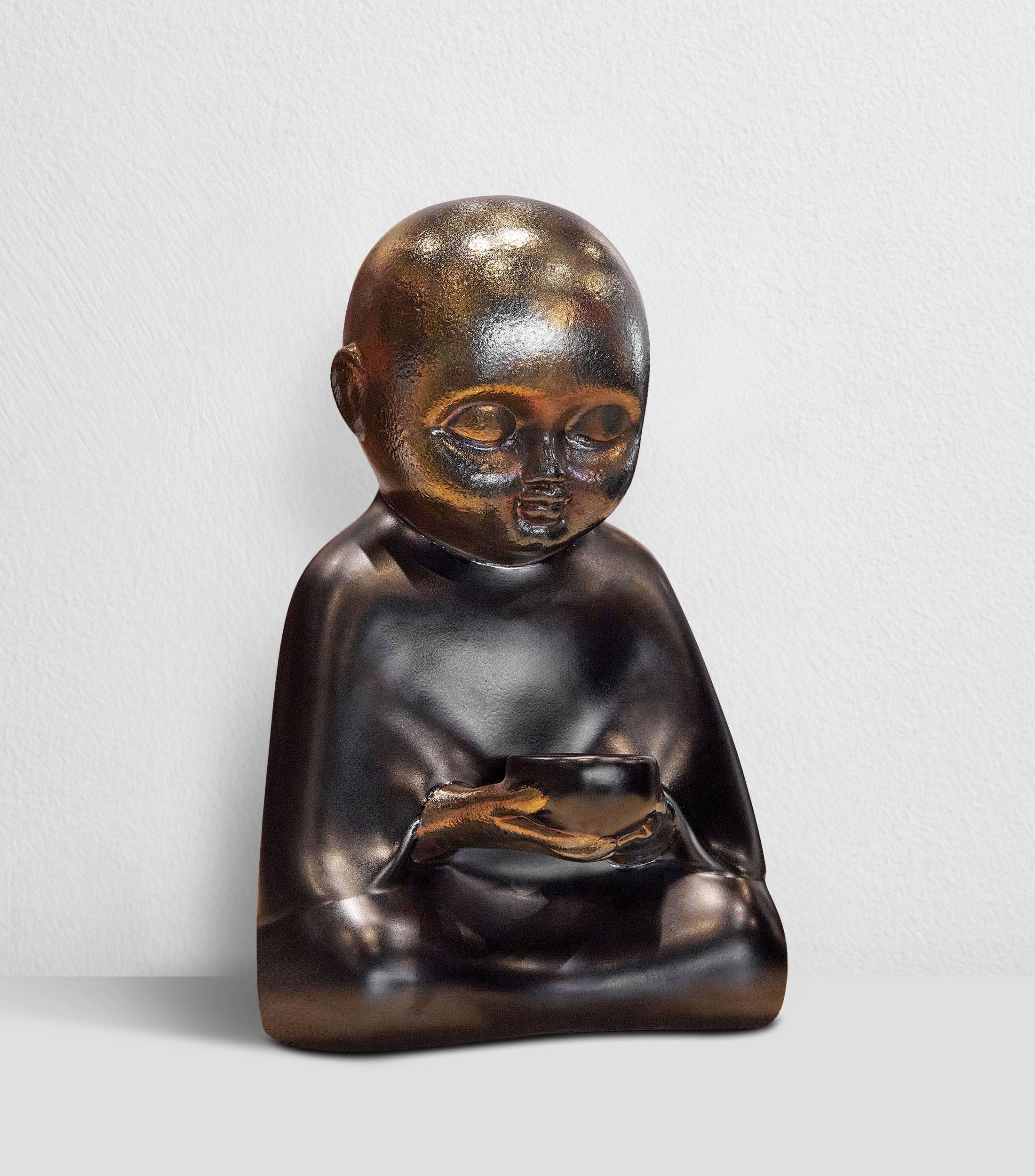 Figura decorativa Baby Buda Raku