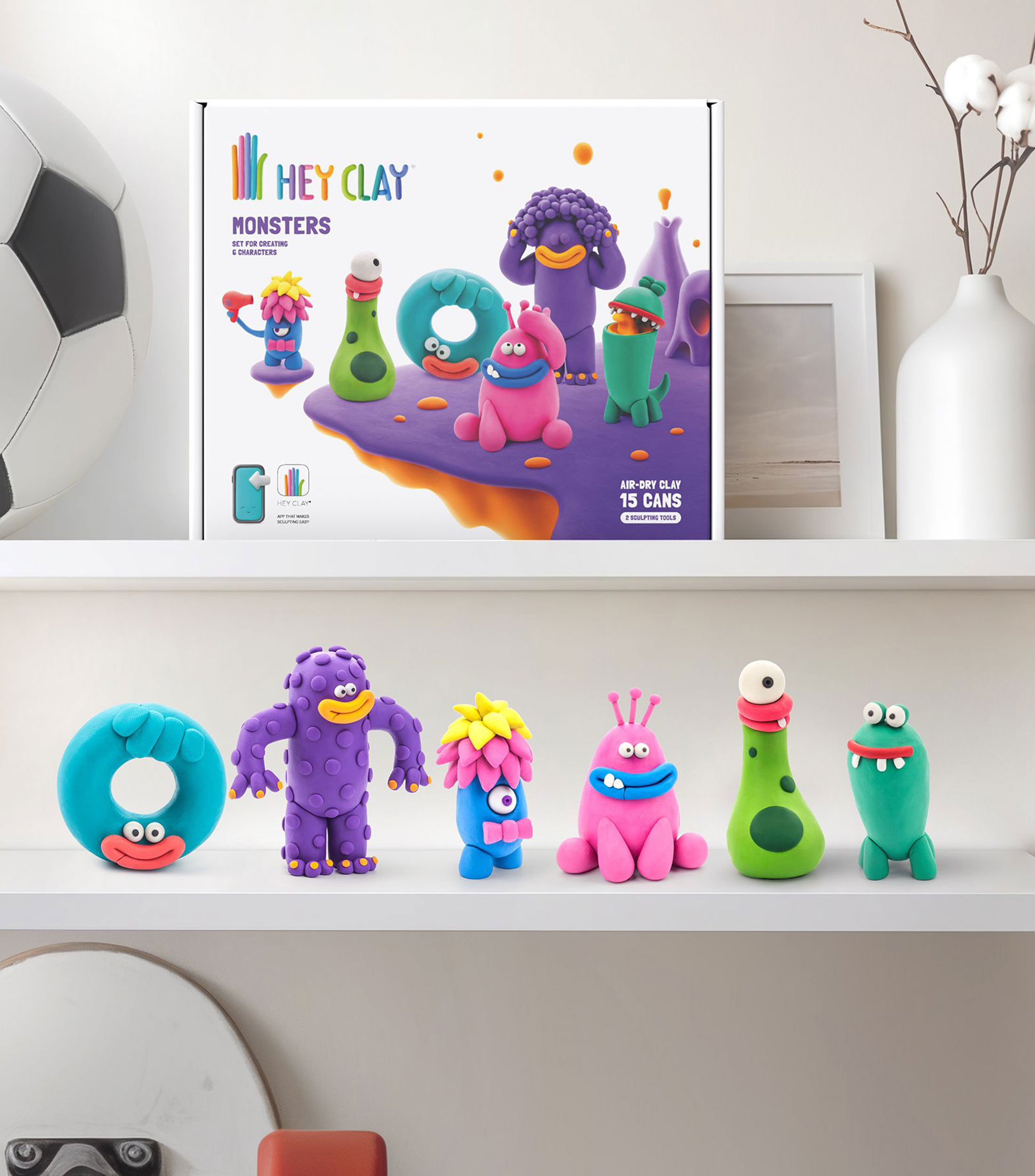 Playset de manualidades, Monstruos