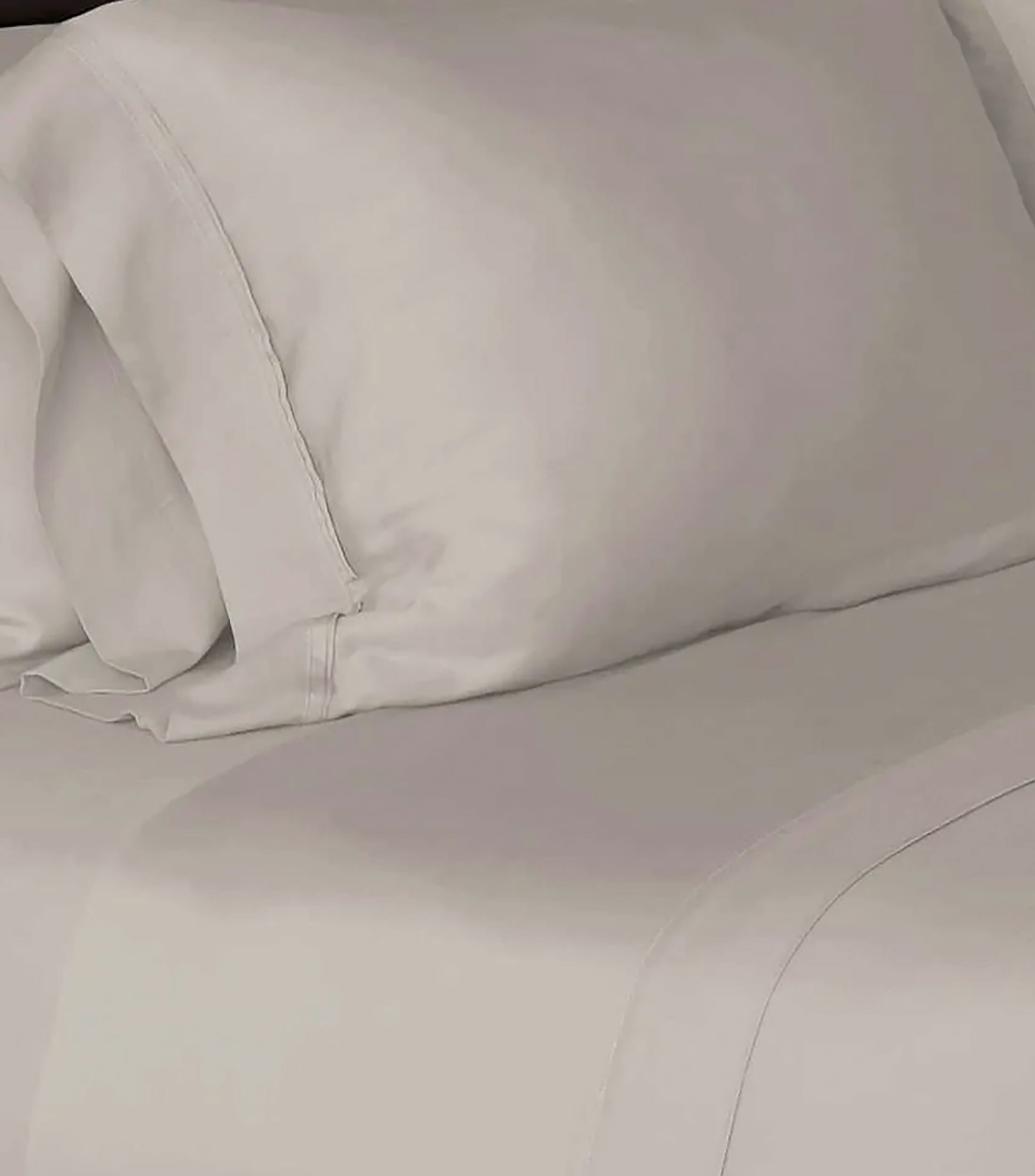 Juego de Sábanas Individual Sateen Gris