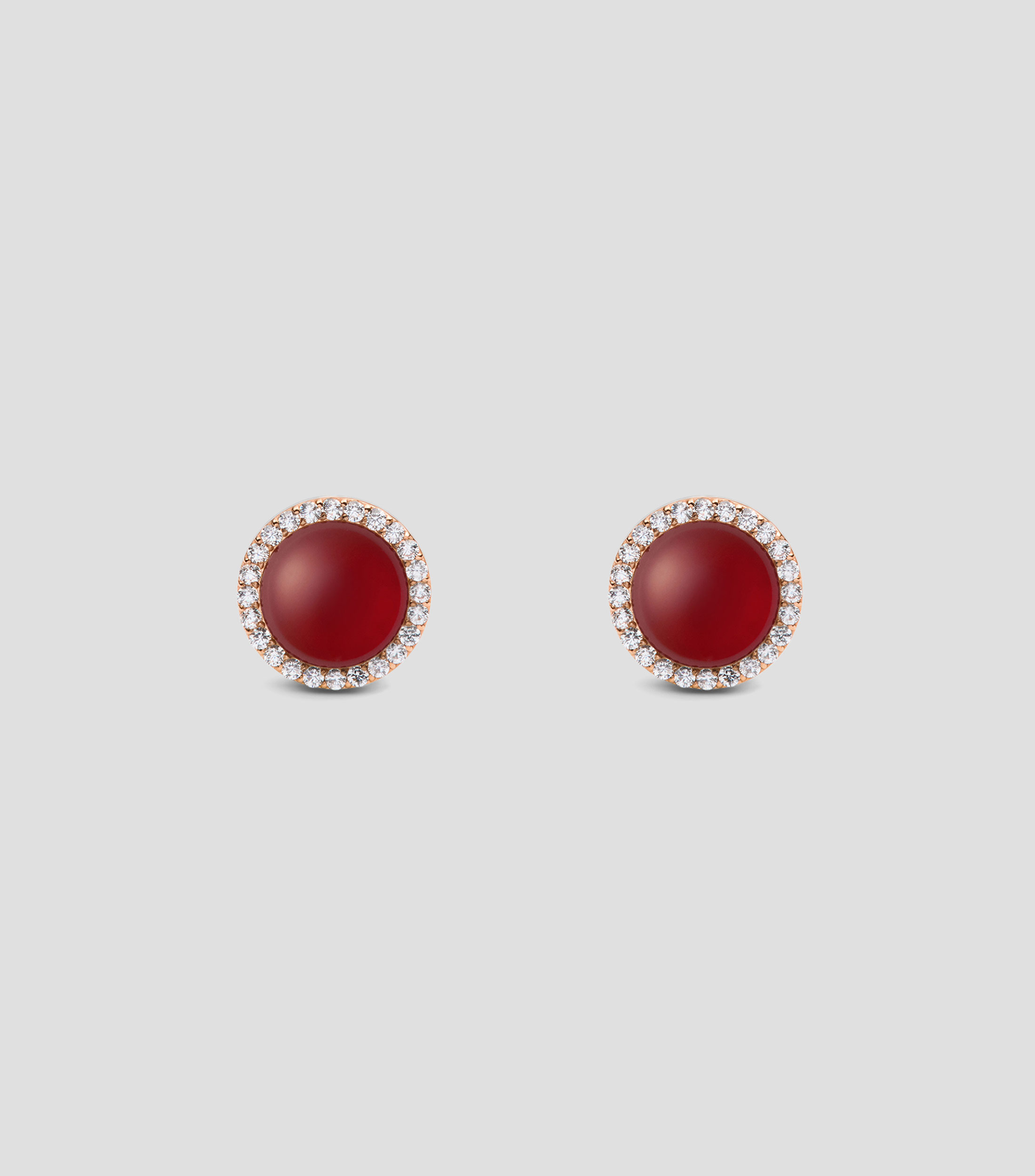 Aretes con agata Mujer