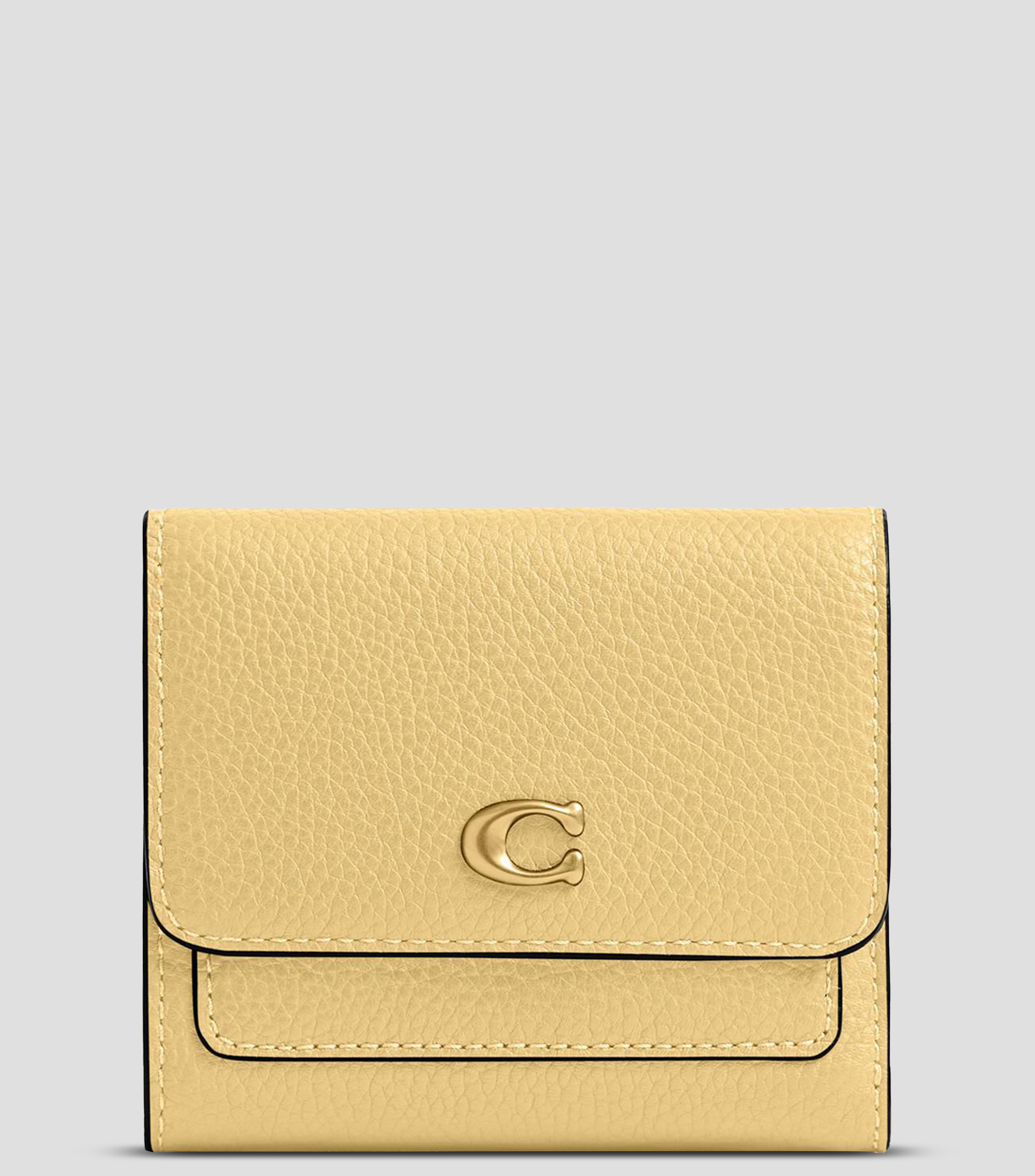 Cartera en cuero Mila lisa Mujer