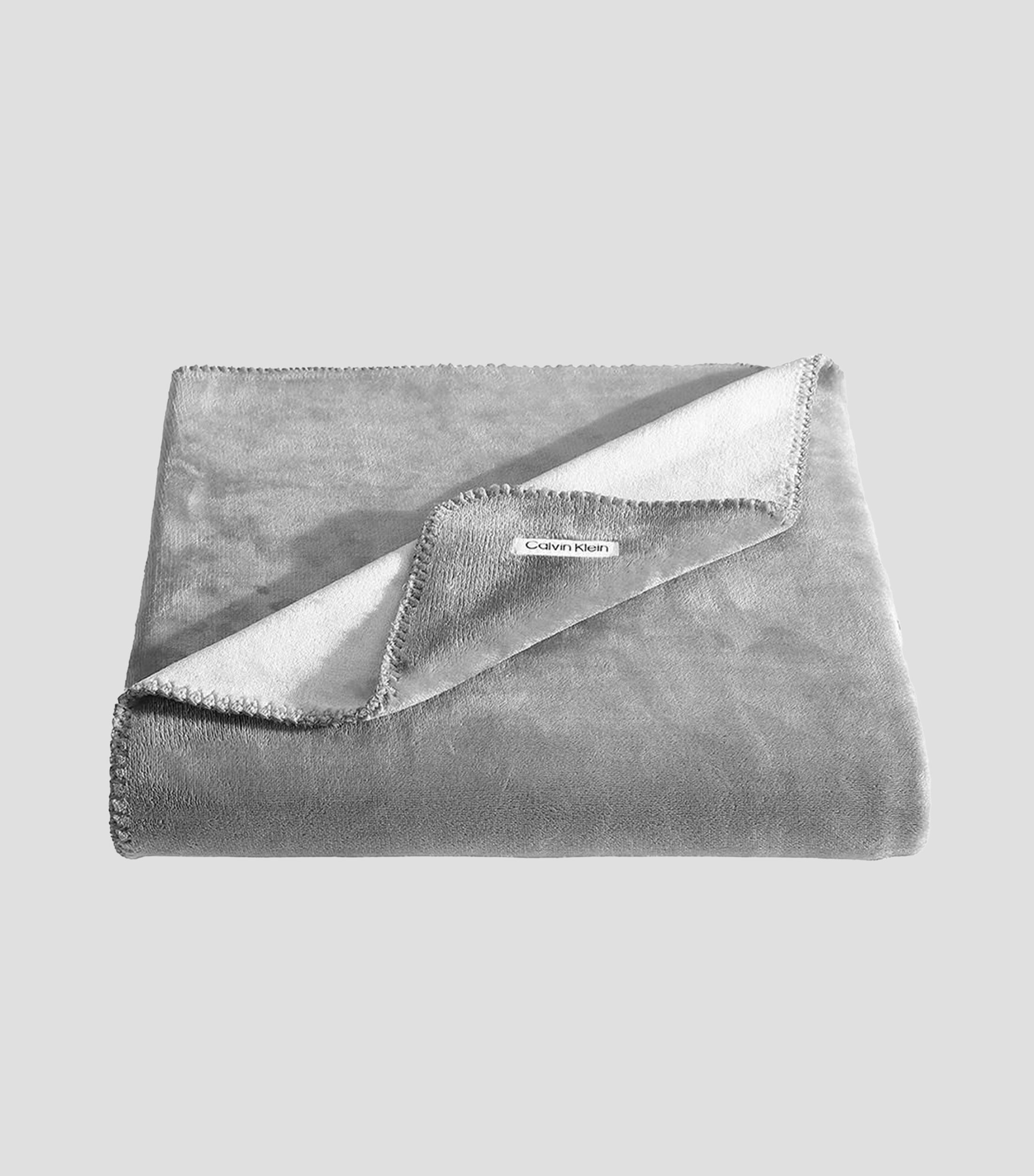 Frazada estándar Solid Throw gris