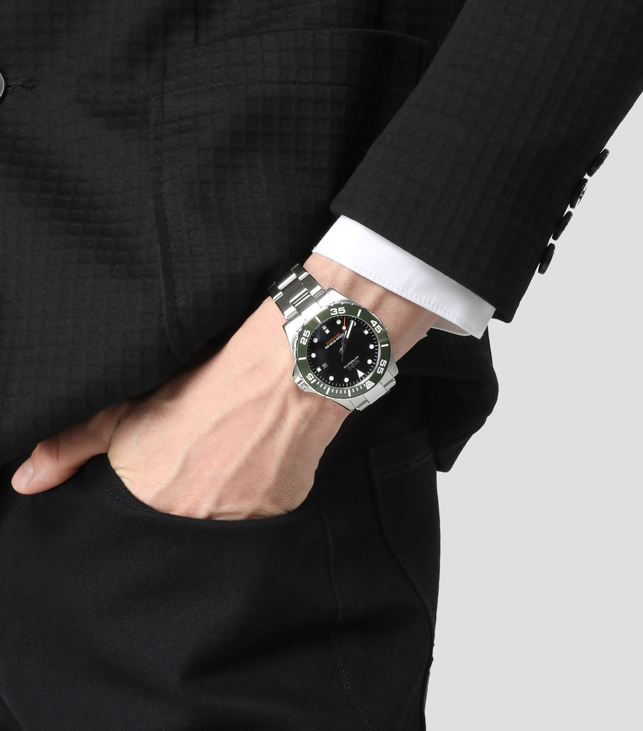 Reloj para Hombre Ocean Star 600 Deportivo, Plateado