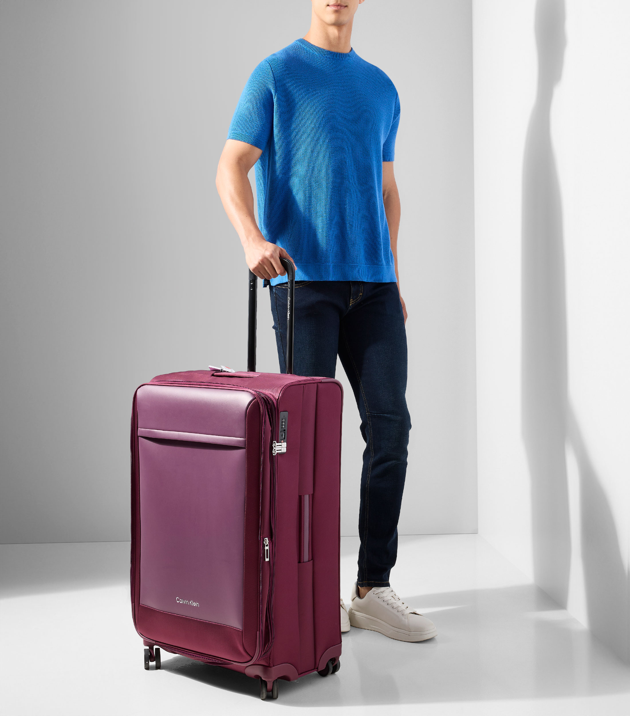 Maleta de viaje Escape lila