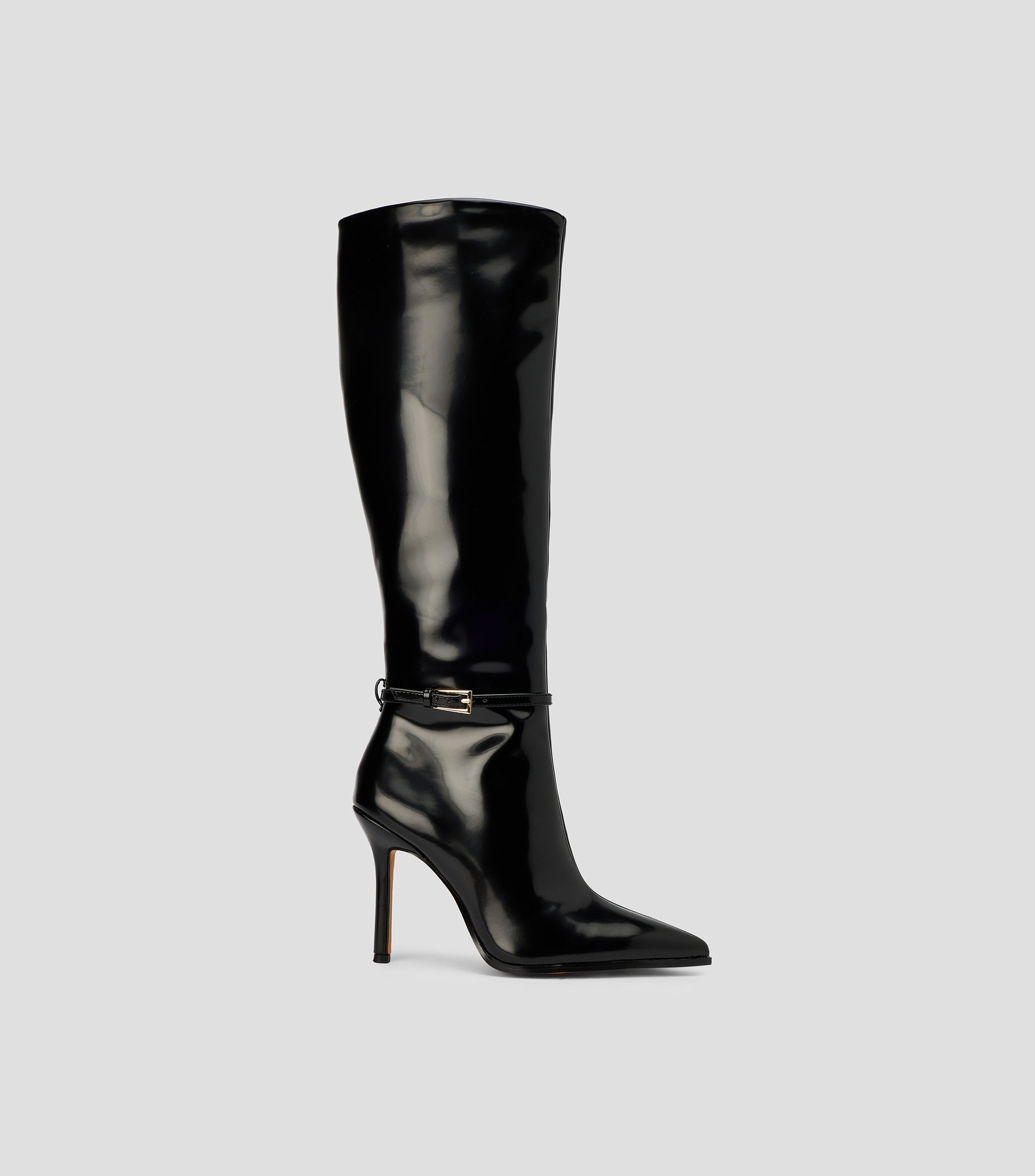 Botas largas con tacón de 10 cm Mujer