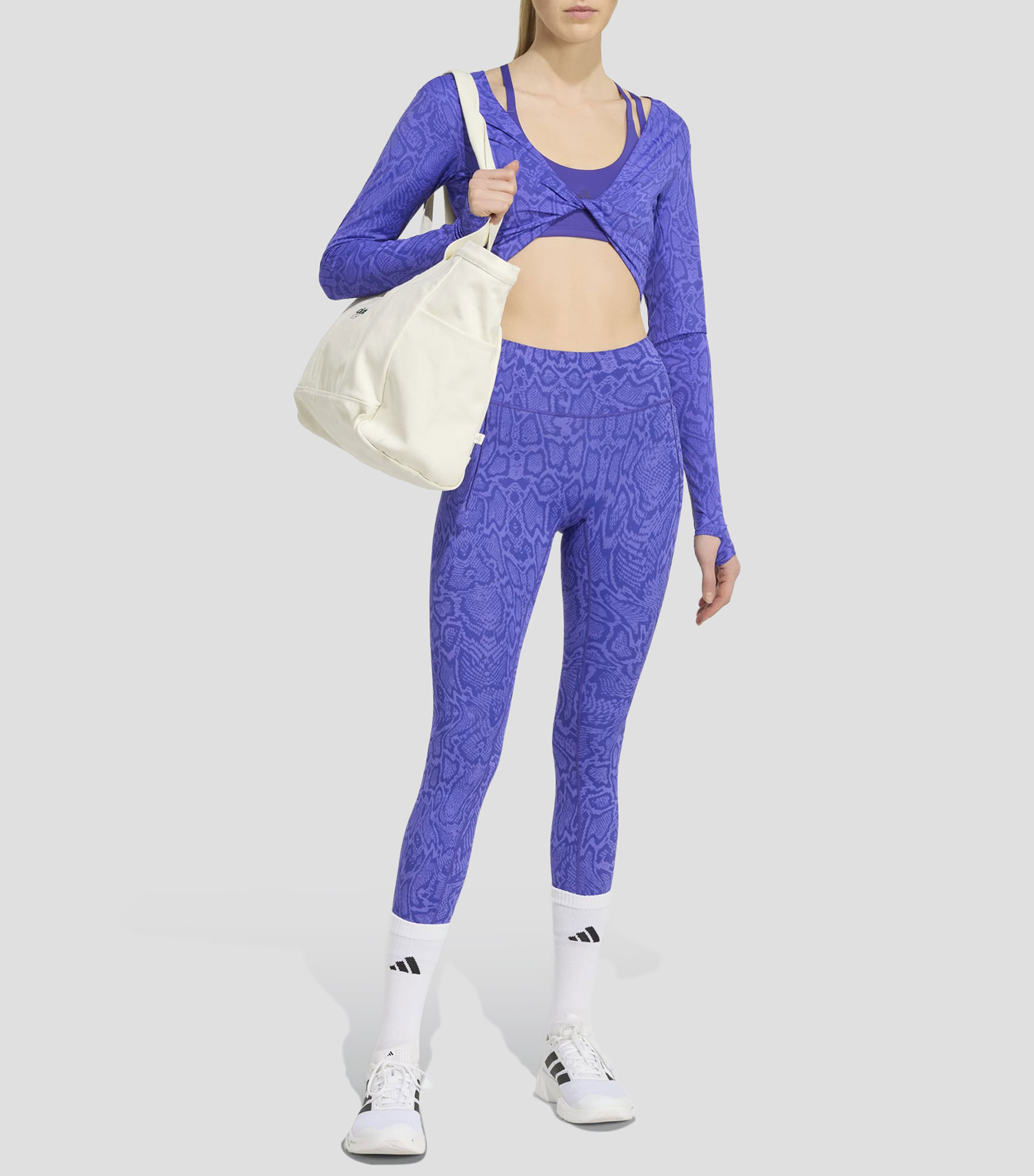 Leggings para entrenamiento estampado Mujer