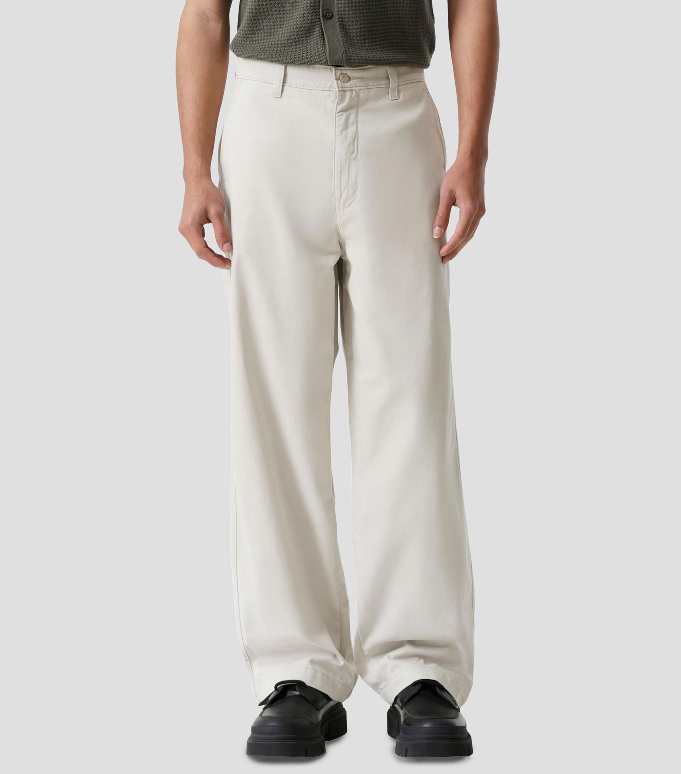 Pantalón liso Hombre
