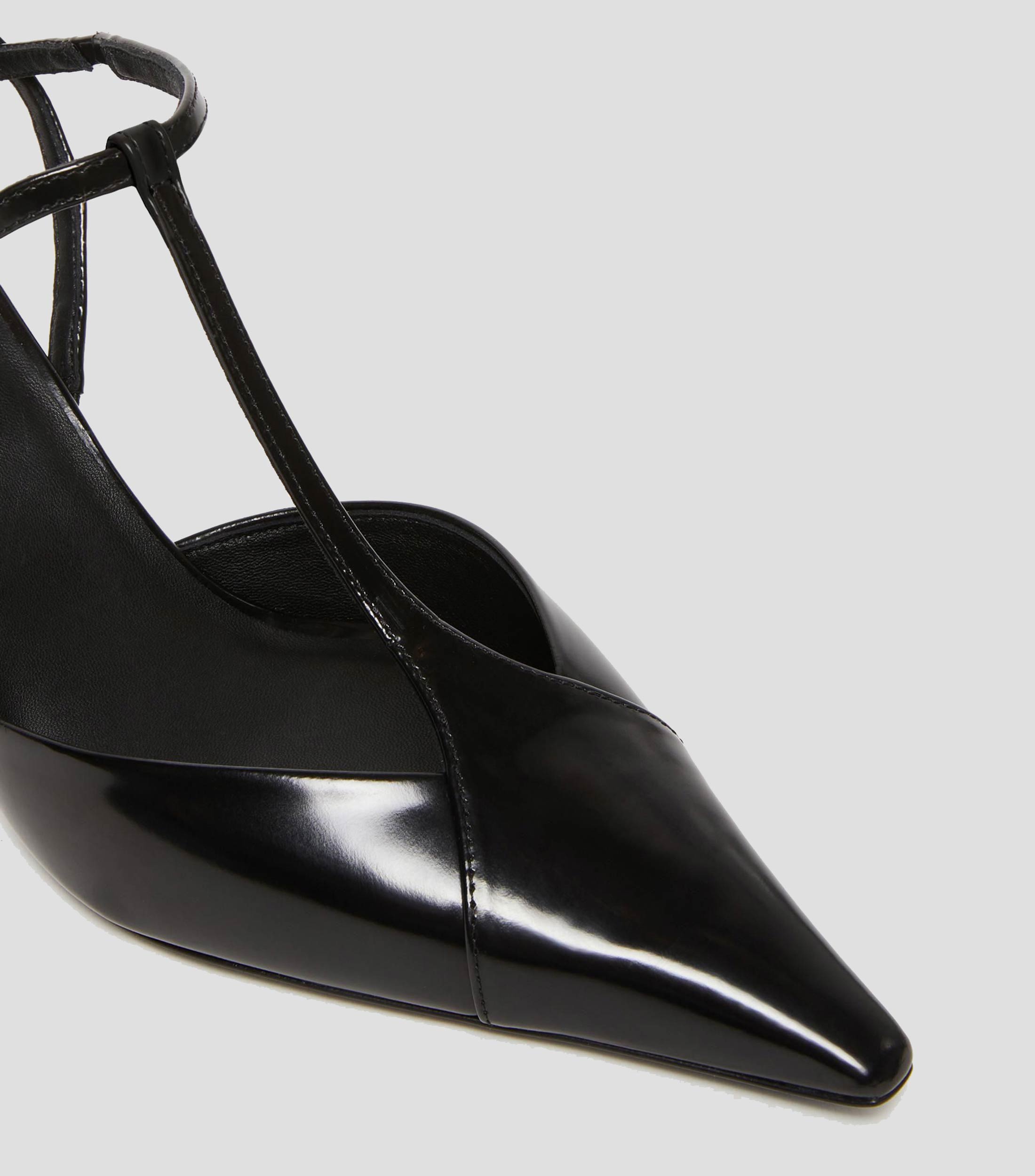 Zapatillas con Tacon Delgado de 6.5 cm Mujer