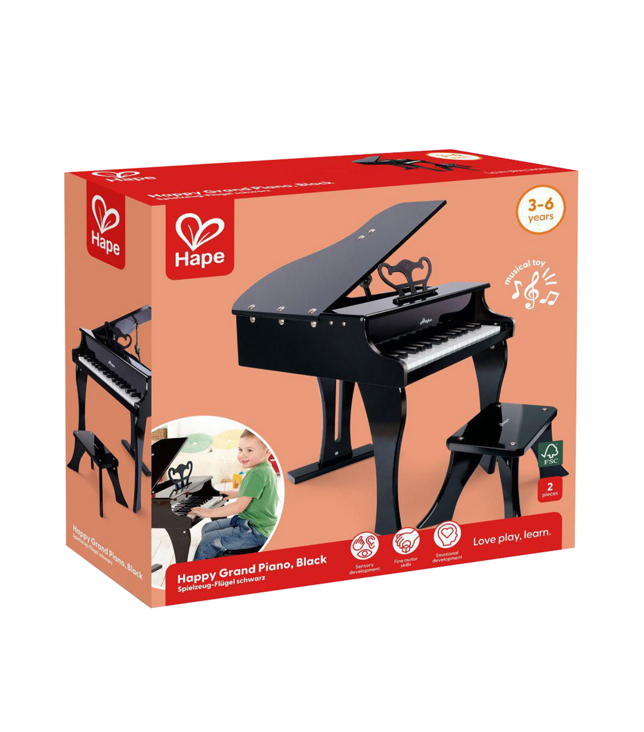Piano de Cola de 30 Teclas