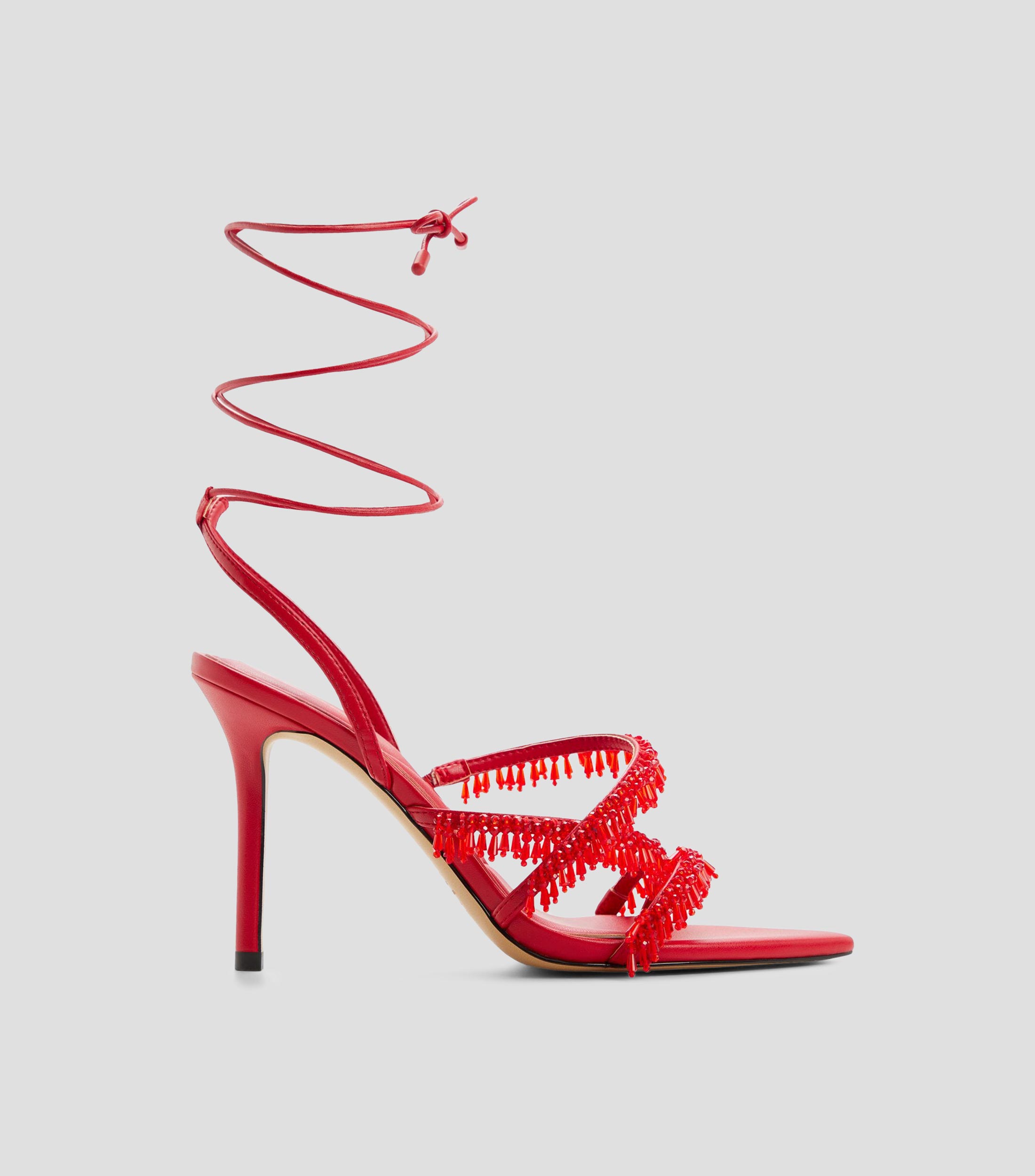 Sandalias con tacón alto de aguja Flaming Mujer