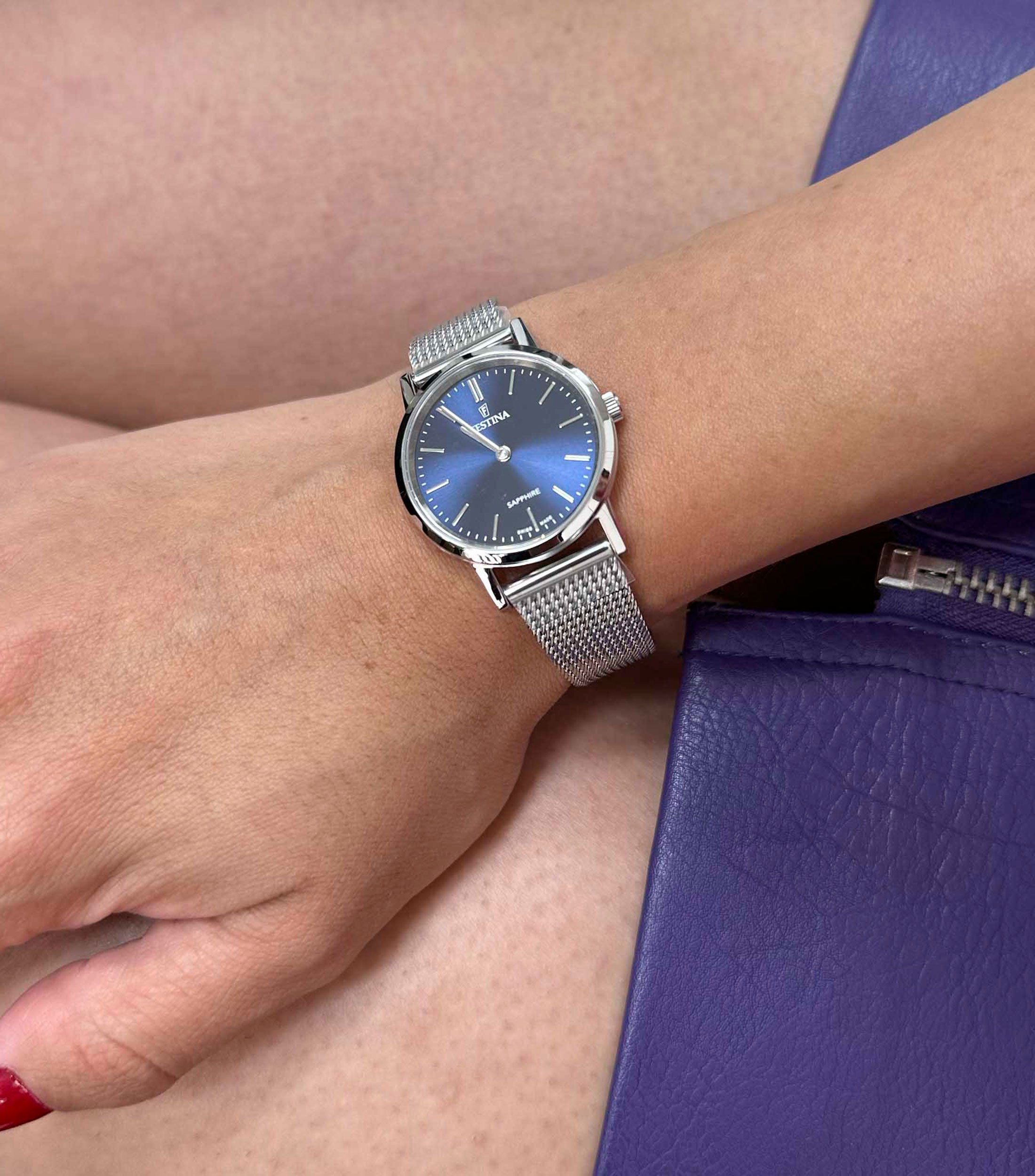 Reloj para Mujer Casual, Plateado