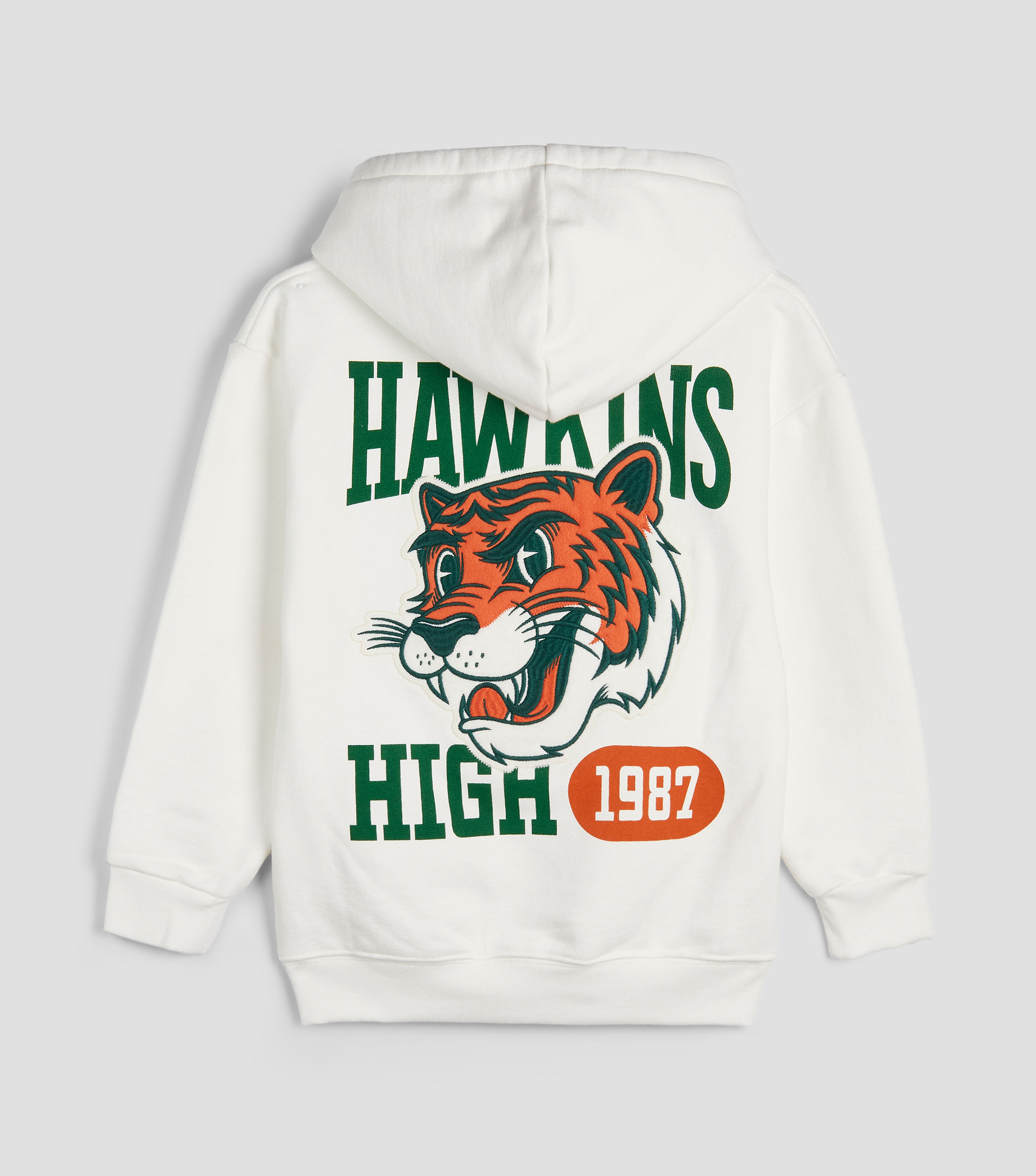 Sudadera canguro con capucha cuello redondo manga larga Stranger Things Niño