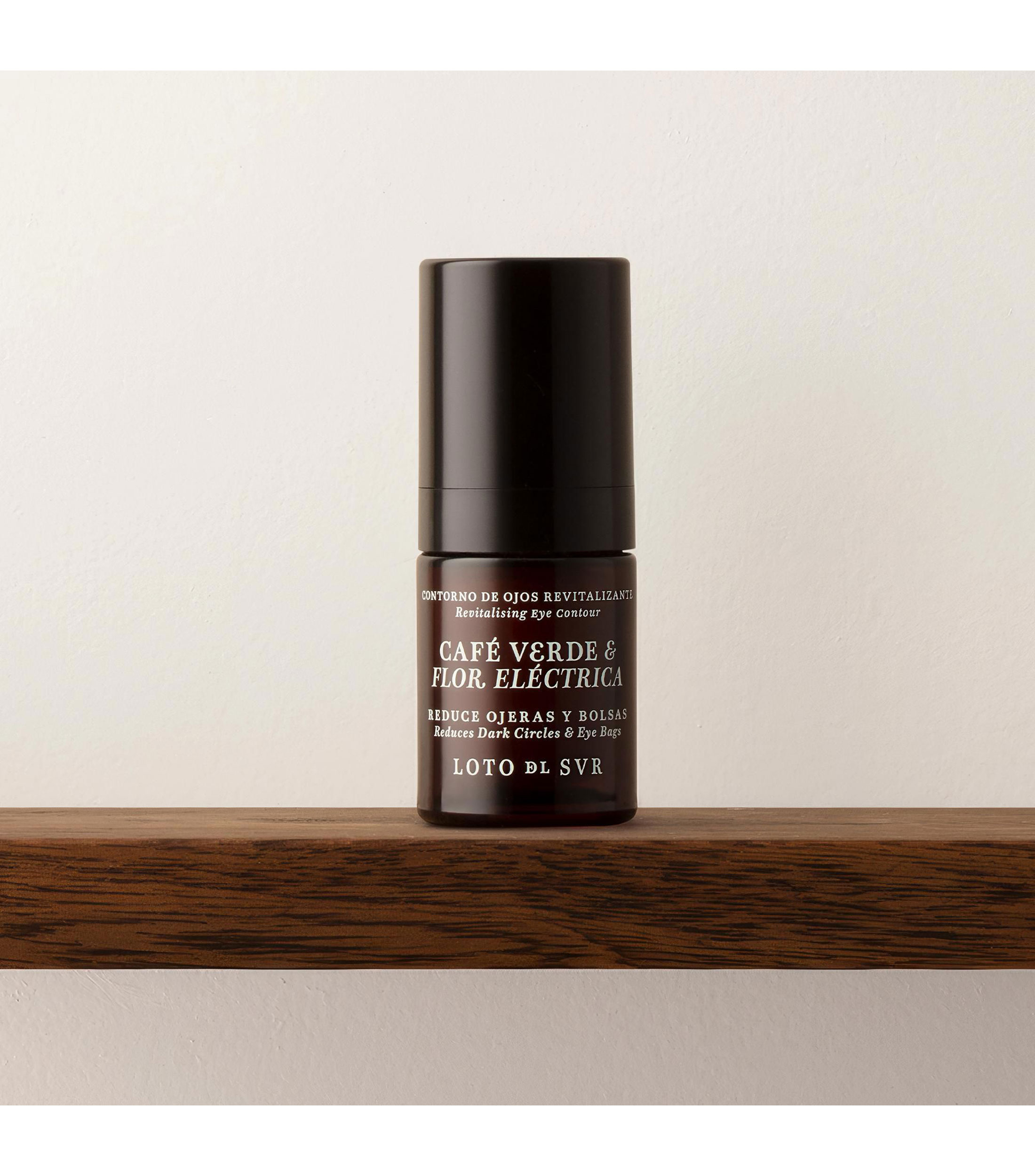 Contorno de Ojos Revitalizante Café Verde & Flor Eléctrica, 15 ml