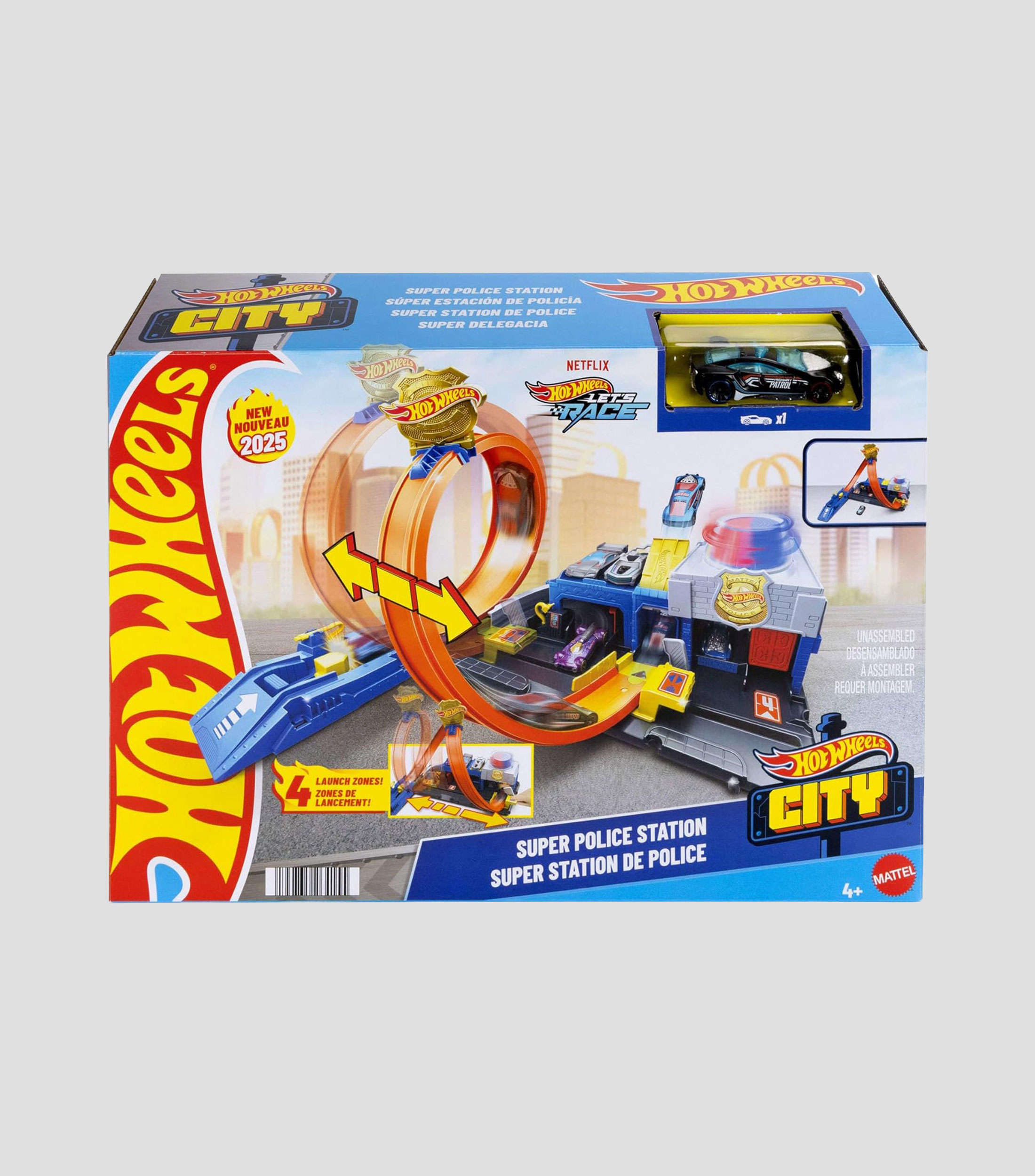 HOT WHEELS SUPER ESTACION POLICIA