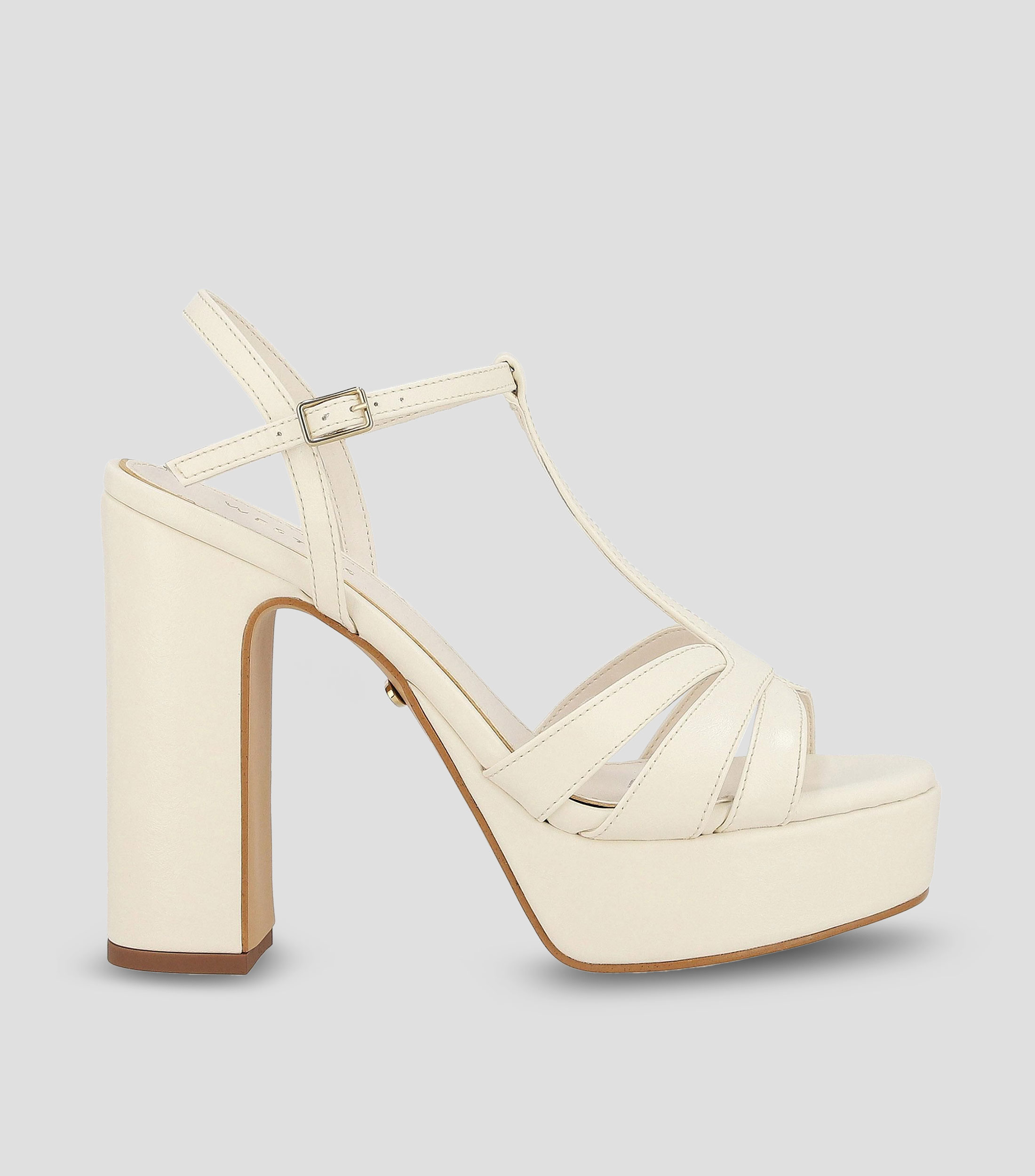 Sandalias con tacón alto ancho y plataforma Weroudan Mujer