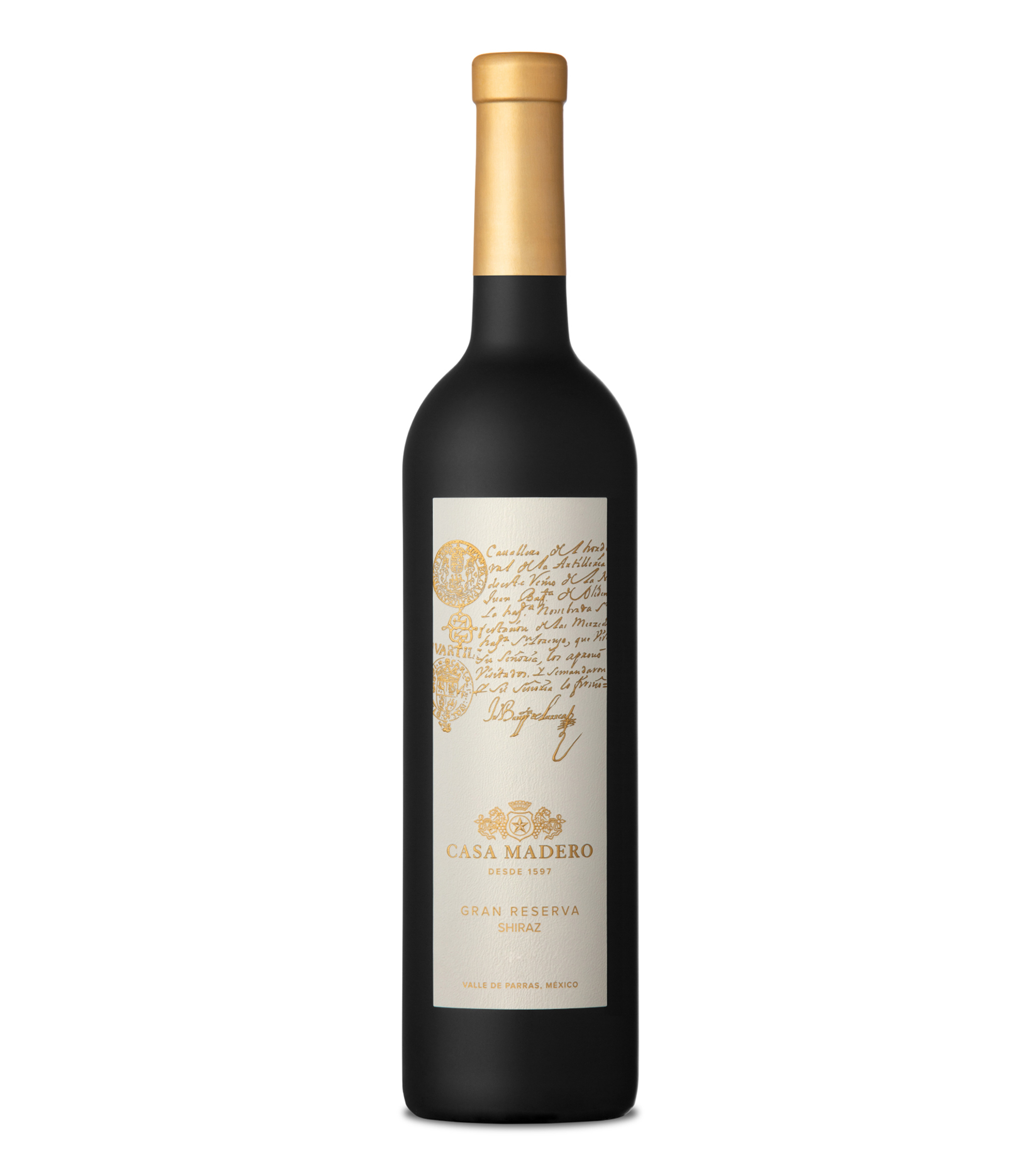 Vino tinto Syrah Gran Reserva, 750 ml