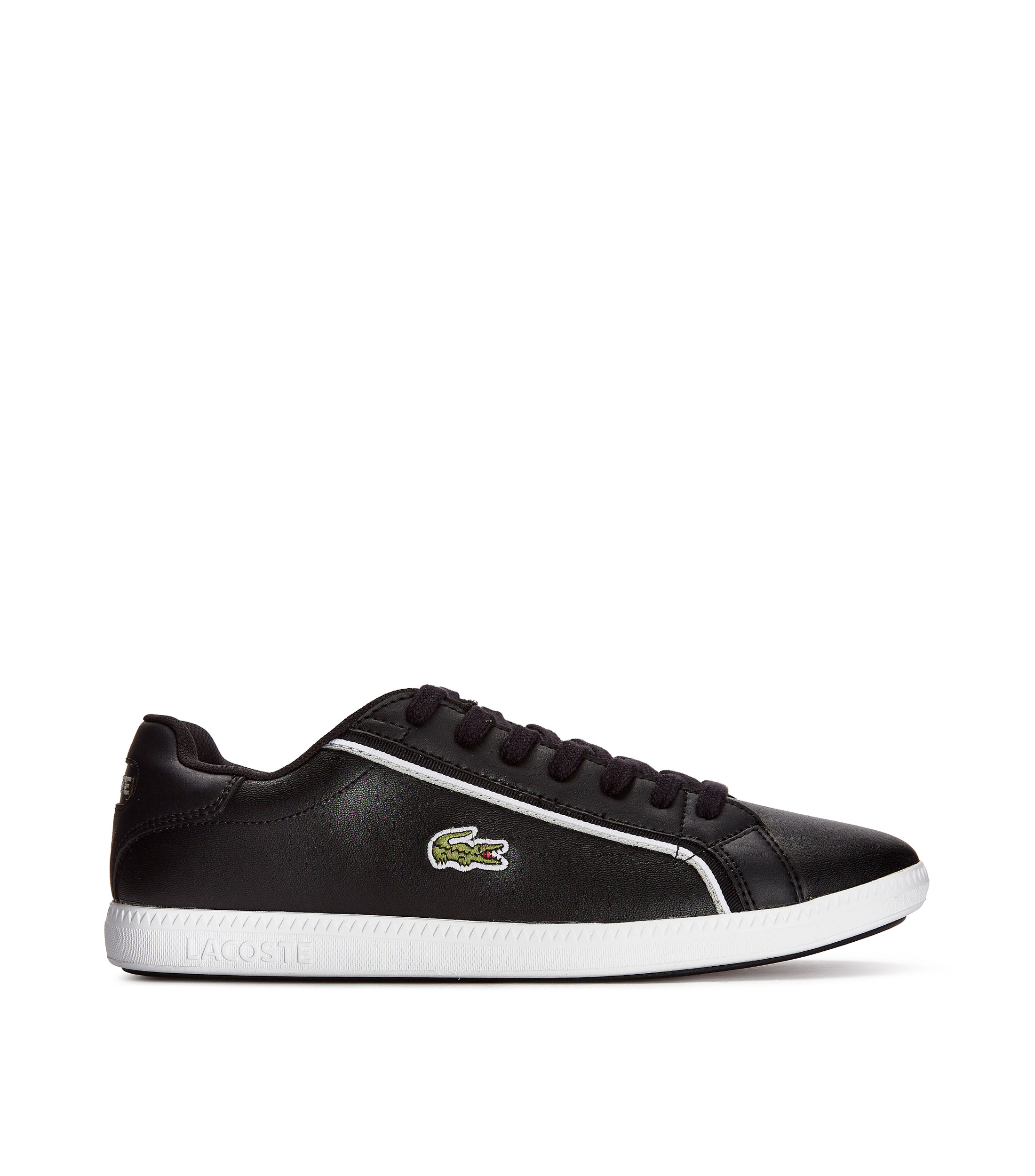  Lacoste Zapatillas de deporte para hombre, medias zapatillas,  Negro - : Ropa, Zapatos y Joyería